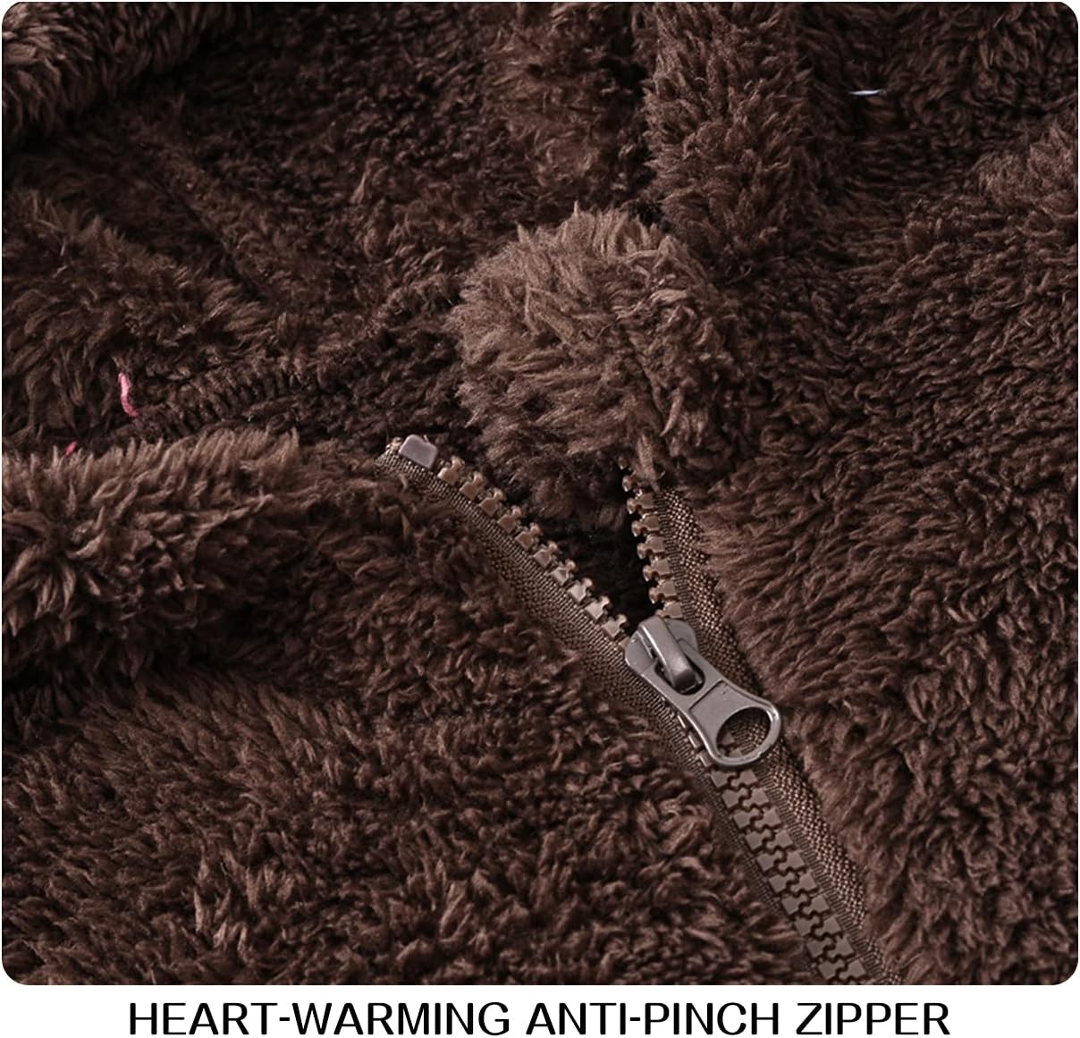 Baby Fleece Jumpsuits Infant Bear Ear Snowsuit Newborn Hooded Romper Warm Coat