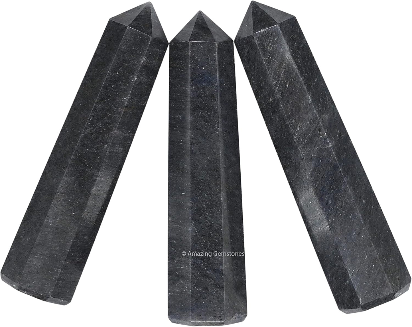 Amazing Gemstone Blue Aventurine Crystal Towers ~ Natural Healing Crystal Point Obelisk for Reiki Healing and Crystal Grid (2 to 3 INCH)