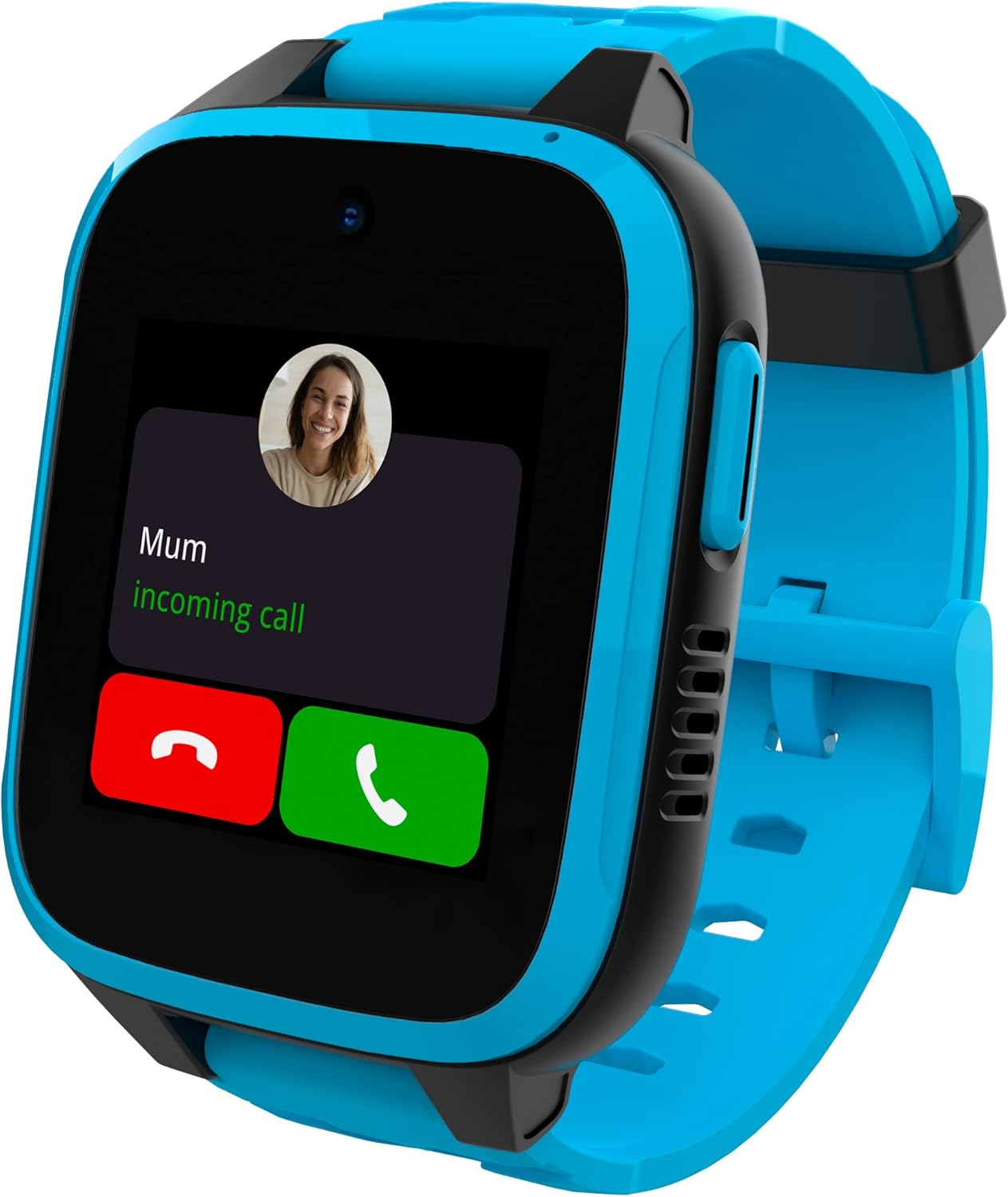 XPLORA XGO 3 - Watch Phone for Children (4G) - Calls, Messages, Kids School Mode, SOS Function, GPS Location, Camera and Pedometer – (Subscription Required) (Blue)