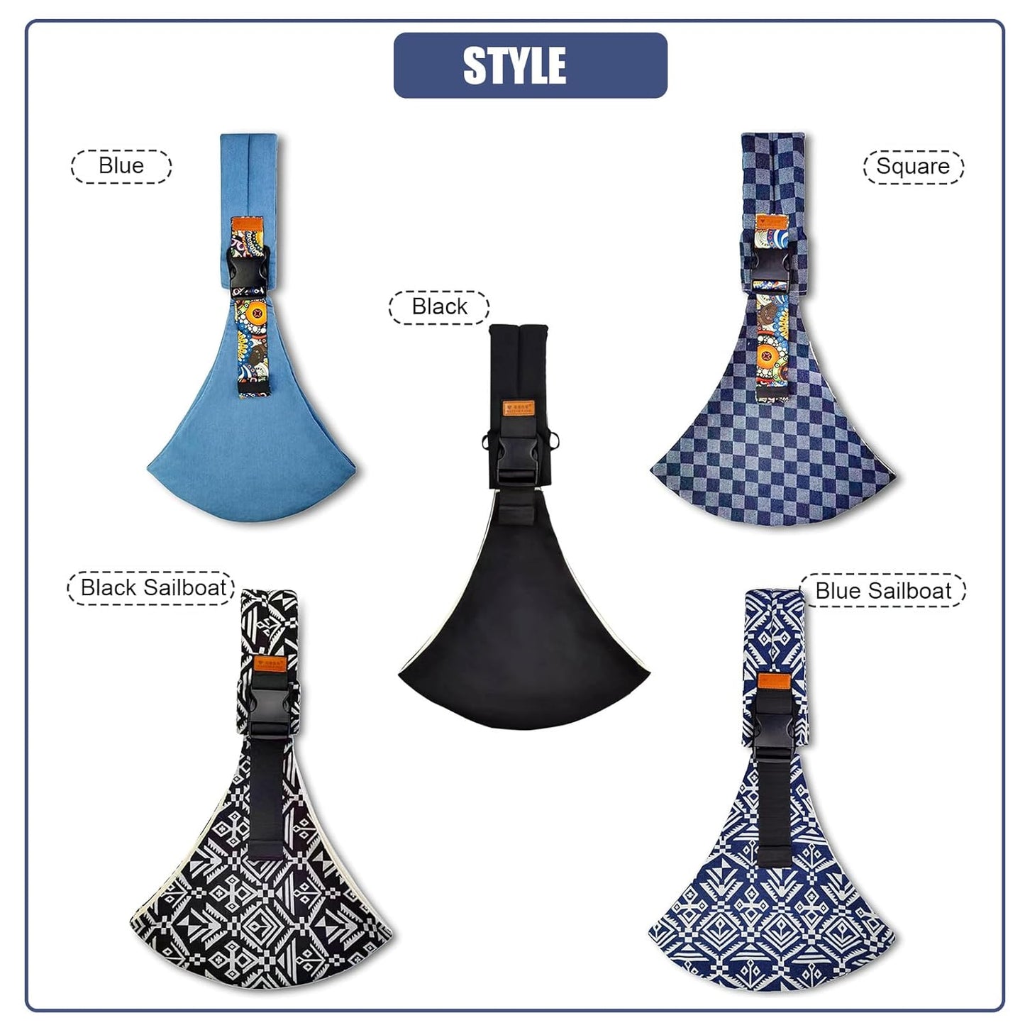 Baby Sling Carrier,Baby Sling,Toddler Carrier,Adjustable and Non-Slip Hip Seat Carriers Carrying 10-30 lbs(Black)