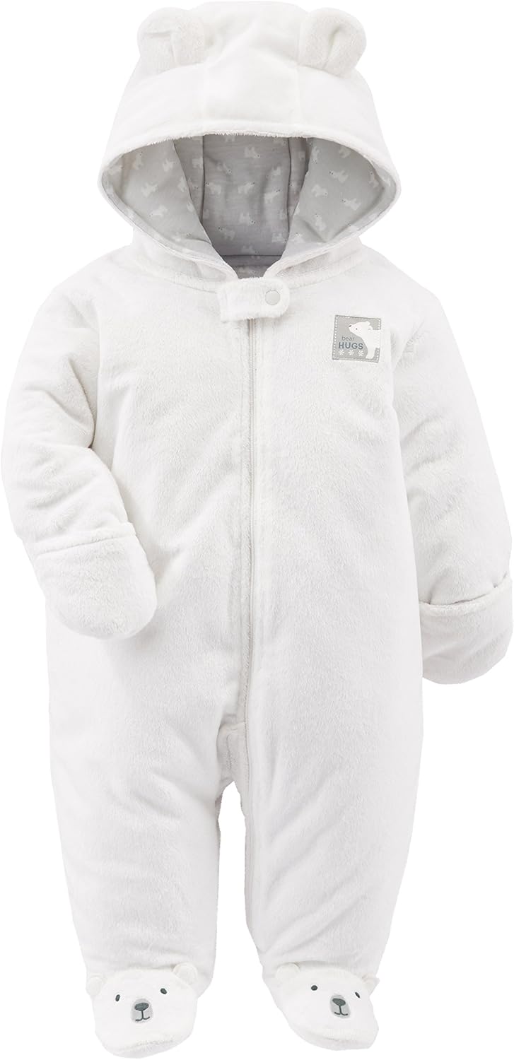 Simple Joys Kid's Pram Ivory Bear Outerwear