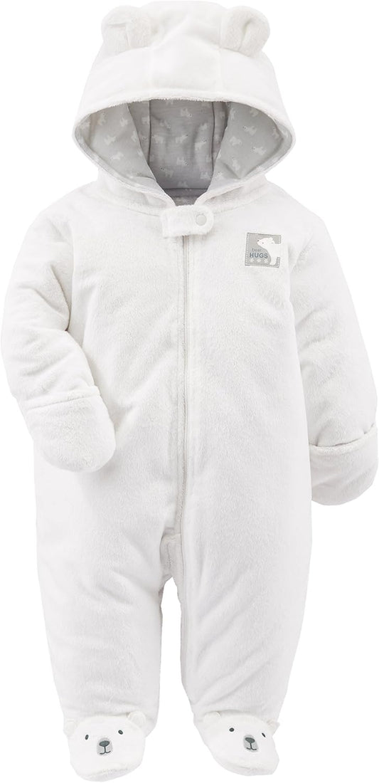 Simple Joys Kid's Pram Ivory Bear Outerwear