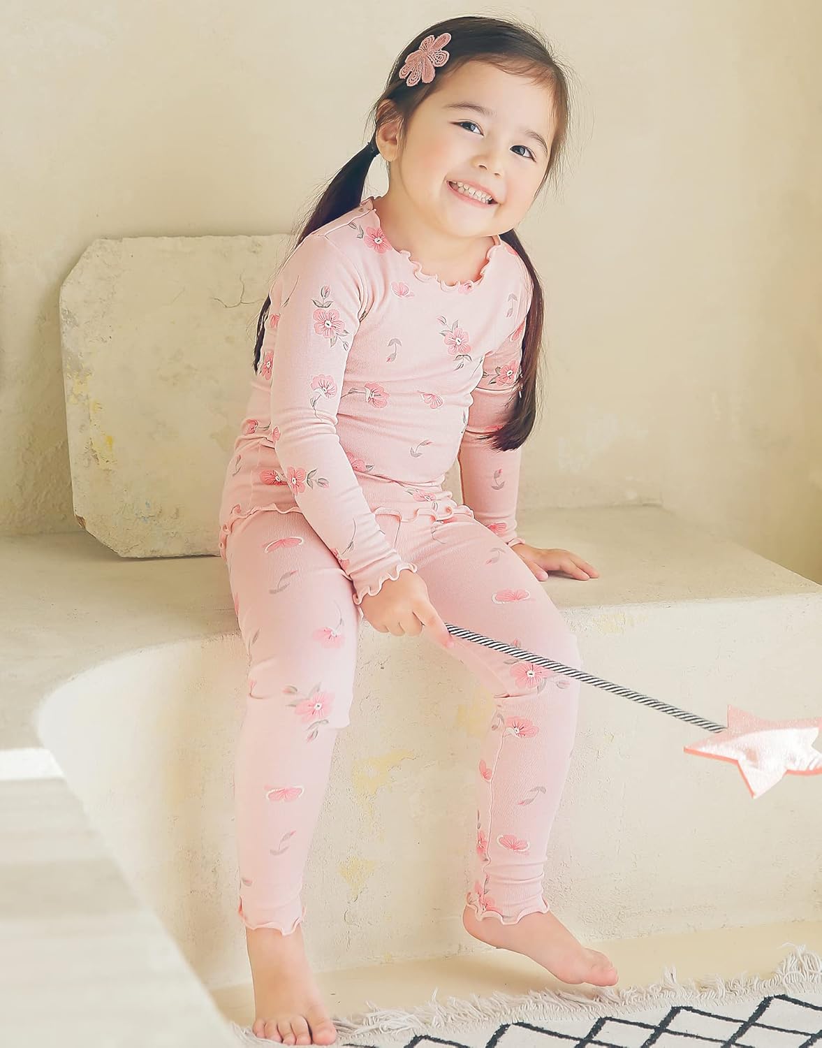 VAENAIT BABY 6M-12Y Kids Unisex Girls & Boys Soft Comfy Modal Tencel Sleepwear Pajamas 2pcs or 4pcs Set