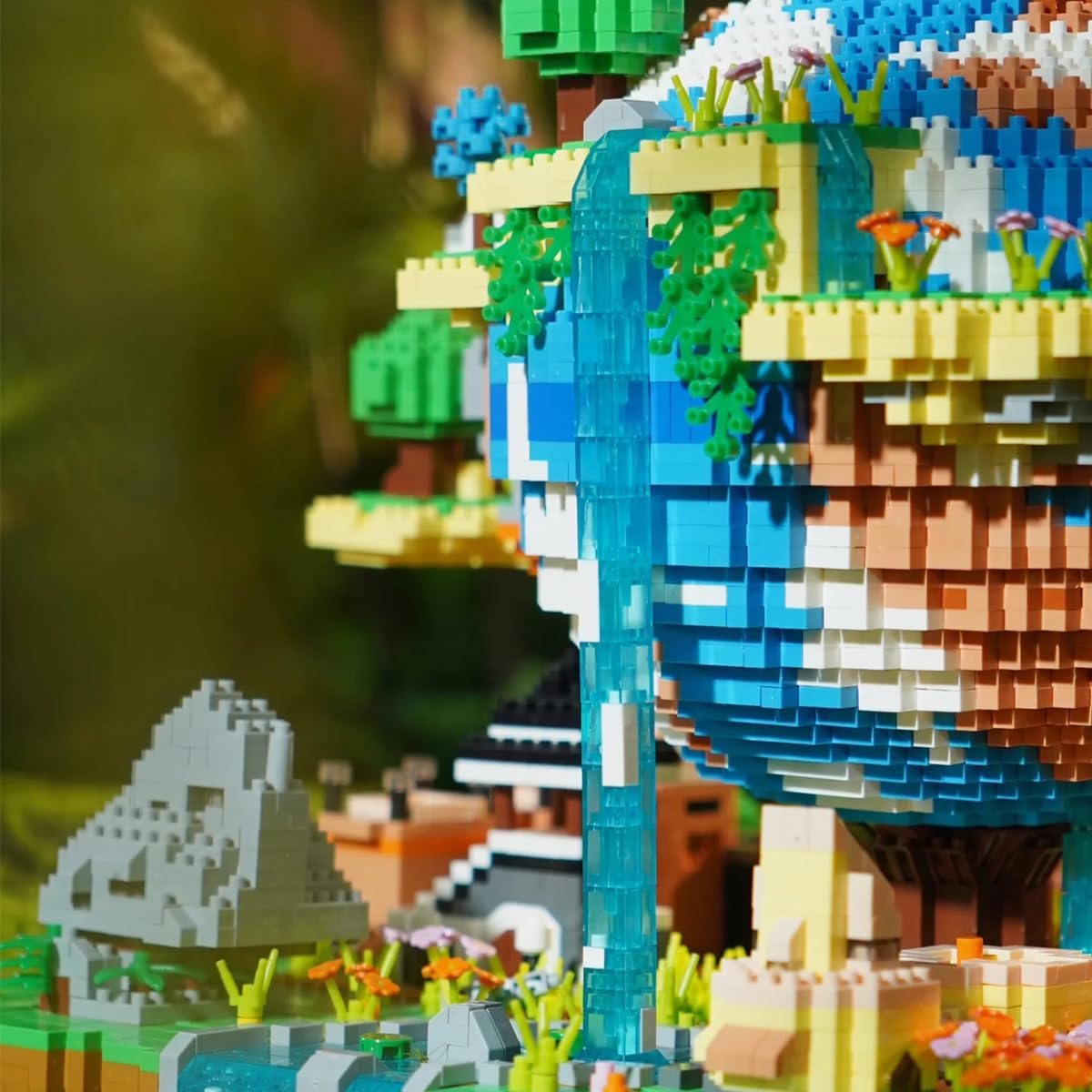 Architecture Global Village Micro Building Blocks Set（5452PCS） - Architectural Model Toys Gifts for Kid and Adult