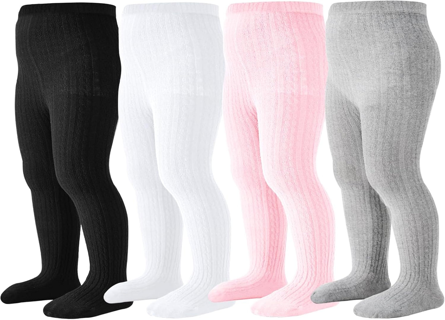 Mini angel Baby Tights Toddler Cable Knit Tights Cotton Warm Leggings Pantyhose Soft Stockings