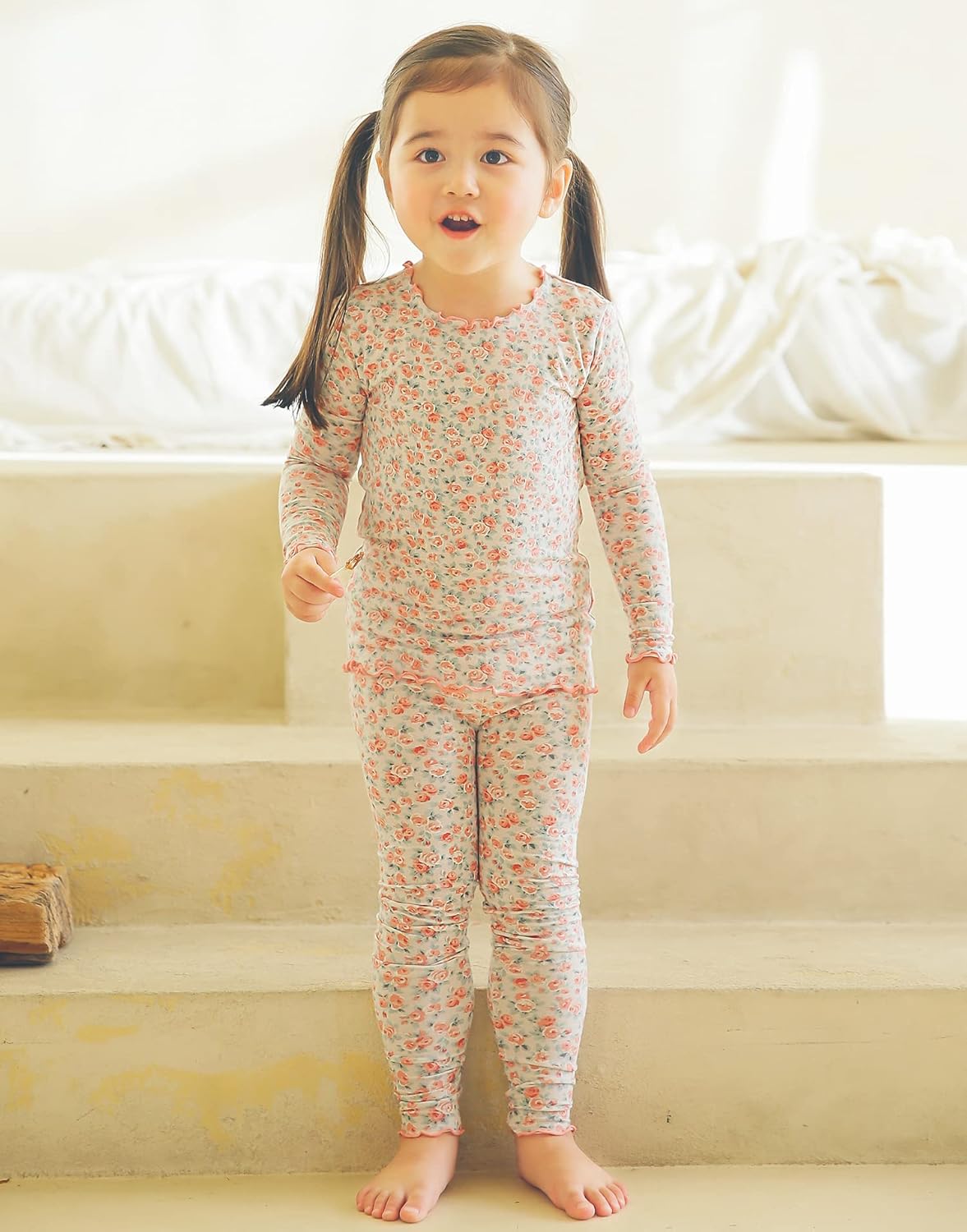 VAENAIT BABY 6M-12Y Kids Unisex Girls & Boys Soft Comfy Modal Tencel Sleepwear Pajamas 2pcs or 4pcs Set