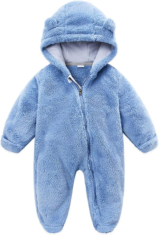 Baby Boy Girl Snowsuit Winter Warm Clothes Coat Infant Jumpsuit Toddler Outfit