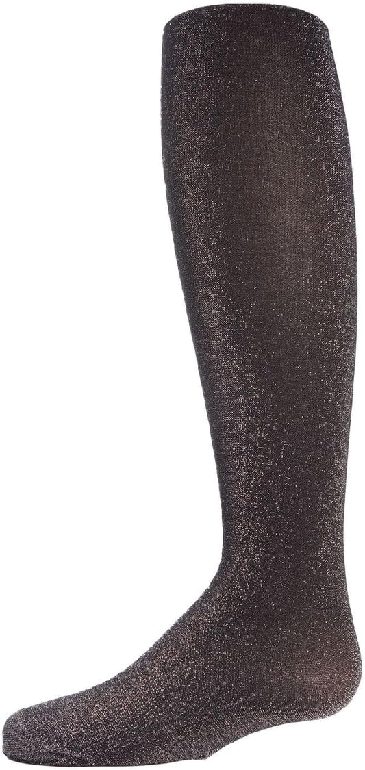 MeMoi Shining Star Shimmer Tights for Girls, Ultra Soft and Lightweight Opaque Girl Tights - Sizes 2-14