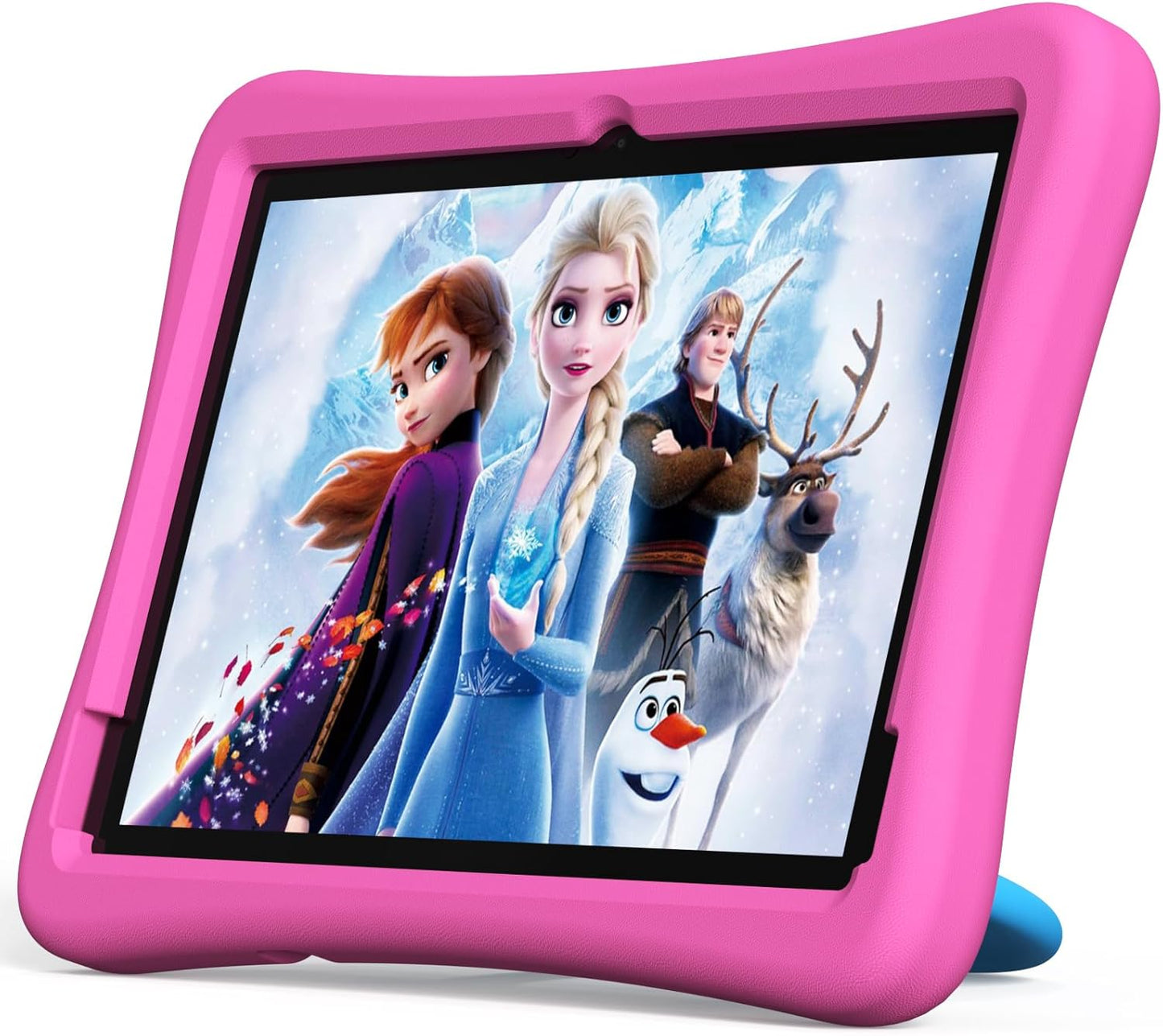 plimpton 2025 Upgraded Kids Tablet, 10 Inch Android 14 Tablet for Kids with Case Included, Octa-Core, Google Kids Space, Parental Control, 4GB+64GB, WiFi, BT5.3, YouTube, Great Gift for Toddler(Pink)
