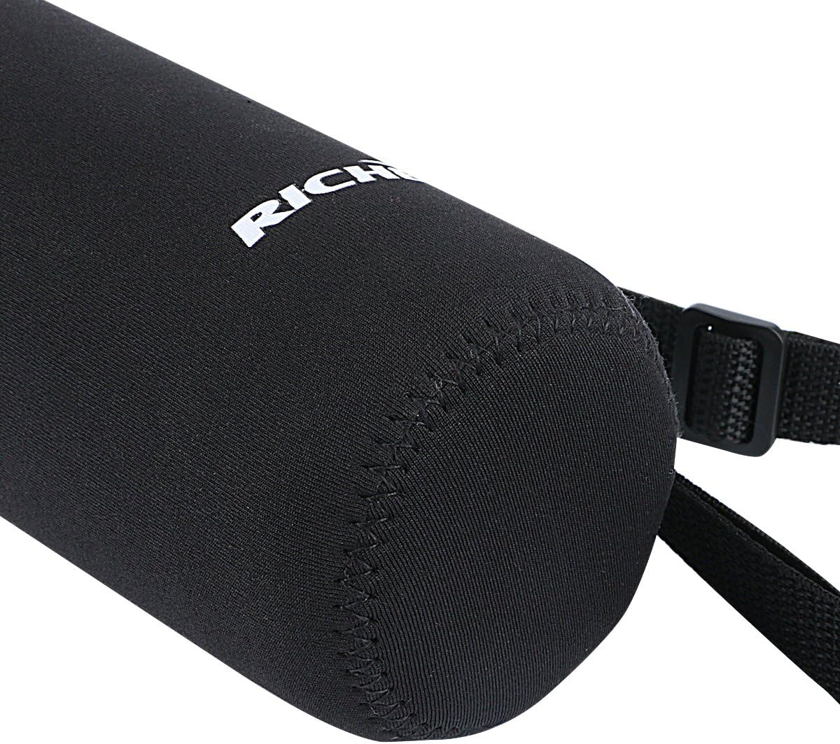 RICHEN Neoprene Water Bottle Carrier Bag with Adjustable Shoulder Strap,Insulated Water Bottle Cover for Stainless Steel/Glass/Plastic Bottles