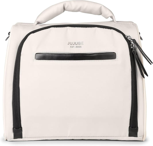 JuJuBe x Witney Carson - New Insulated Bottle Bag, Breastmilk Storage Bag for Baby Bottles, Waterproof Travel Lunch Bag or Cooler Bag for Nursing, Milk, Food, Snacks, Cloud, Mothers Day Gift