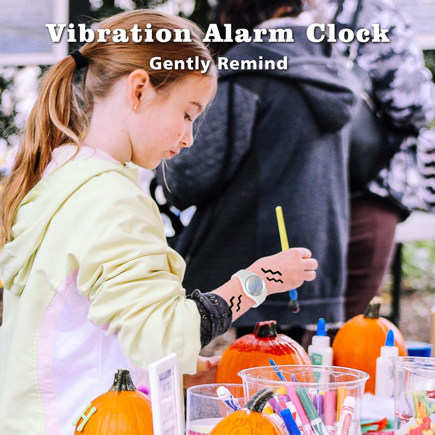 Kids Watches for Girls Boys Digital Sport Watch with Step Counter Pedometer Vibration Alarm Clock, No App Waterproof Fitness Tracker Kids Watch Boys Girls Teens Students Ages 5-16