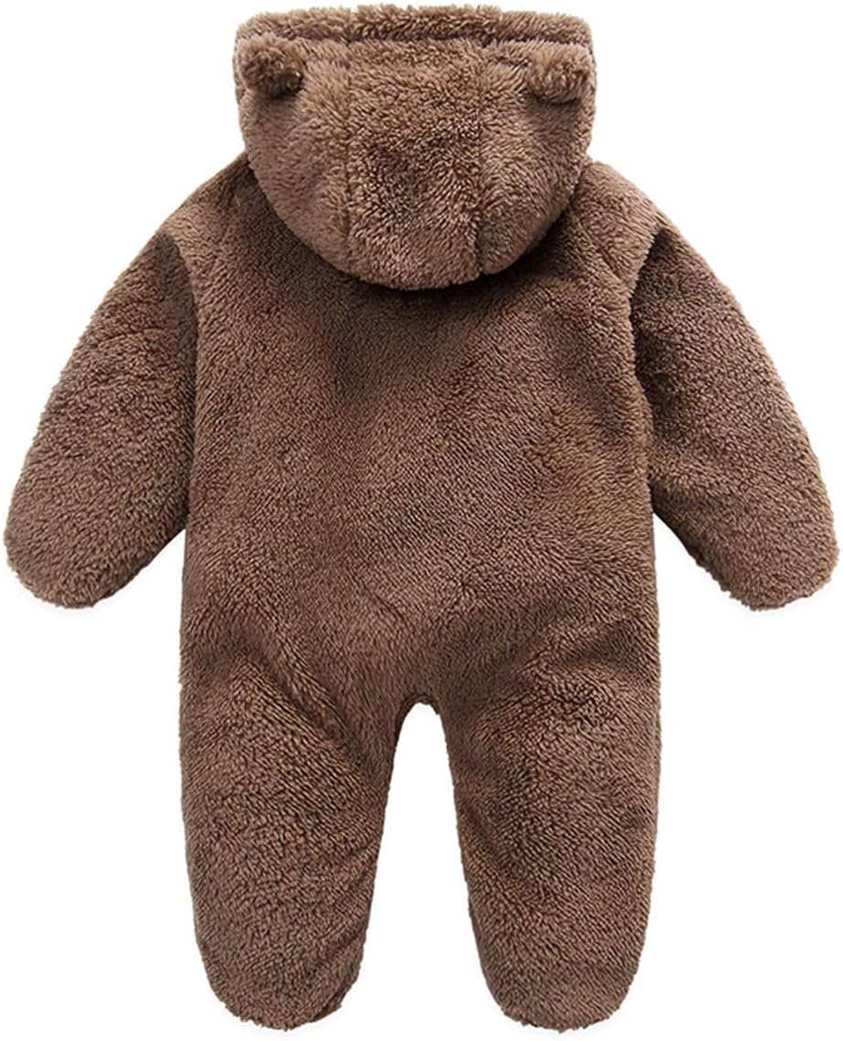 Baby Boy Girl Snowsuit Winter Warm Clothes Coat Infant Jumpsuit Toddler Outfit