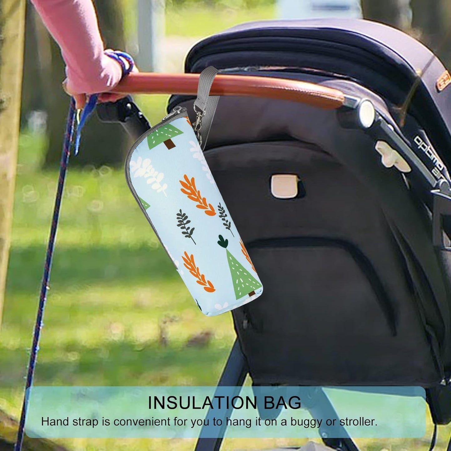 Accmor Baby Bottle Cooler Tote Bags, Insulated Breastmilk Cooler Bag, Nursing Bottle Warmer Bag for Nursing Mom Daycare Travel