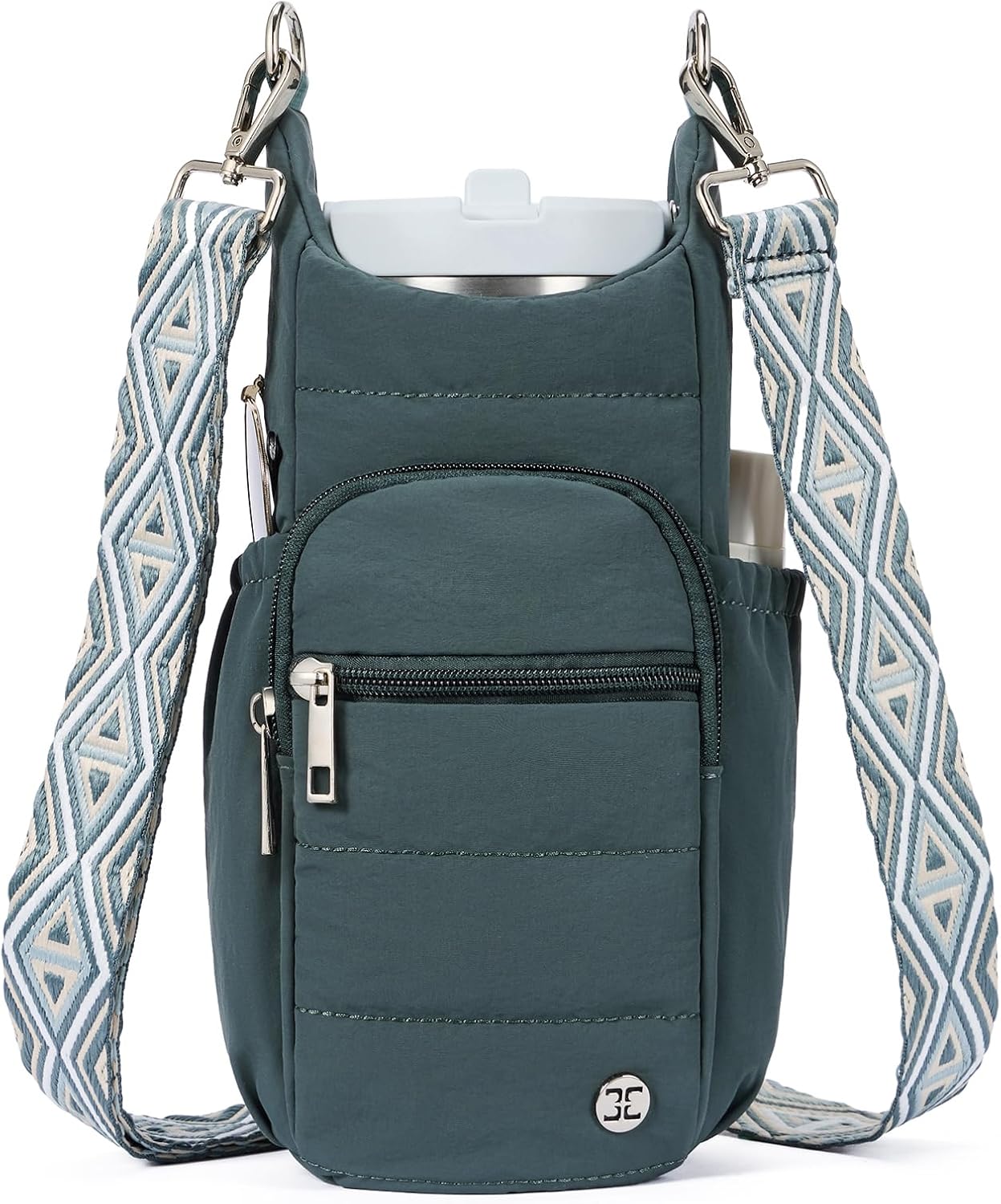 Telena Water Bottle Holder with Strap RFID Crossbody Bags for Women for Walking, Hiking, Cycling