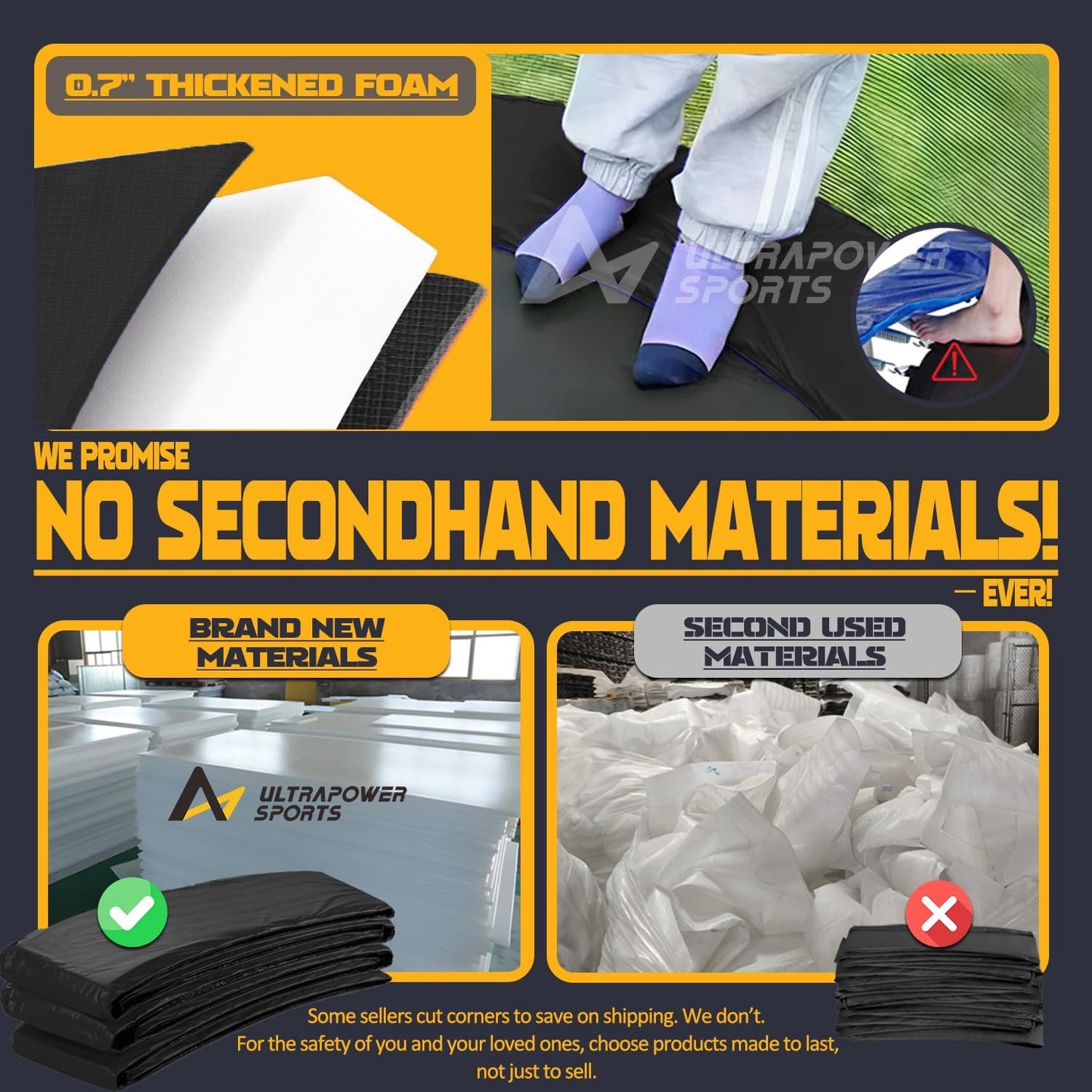 Trampoline Pad Replacement Trampoline Mat Replacement Padding Safety Pad Spring Cover Round Spring Cover with No Holes 10 Ft 12 ft 13 ft 14 ft 15 ft Black Blue Pink Green