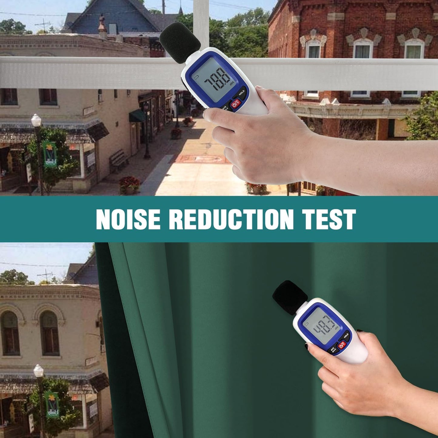 ChrisDowa 100% Blackout Curtains 120 inch Long for Bedroom with Black Liner, 2 Thick Layers Total Blackout Thermal Insulated Grommet Long Window Curtains 2 Panels Set (Forest Green, 52 x 120 Inch)