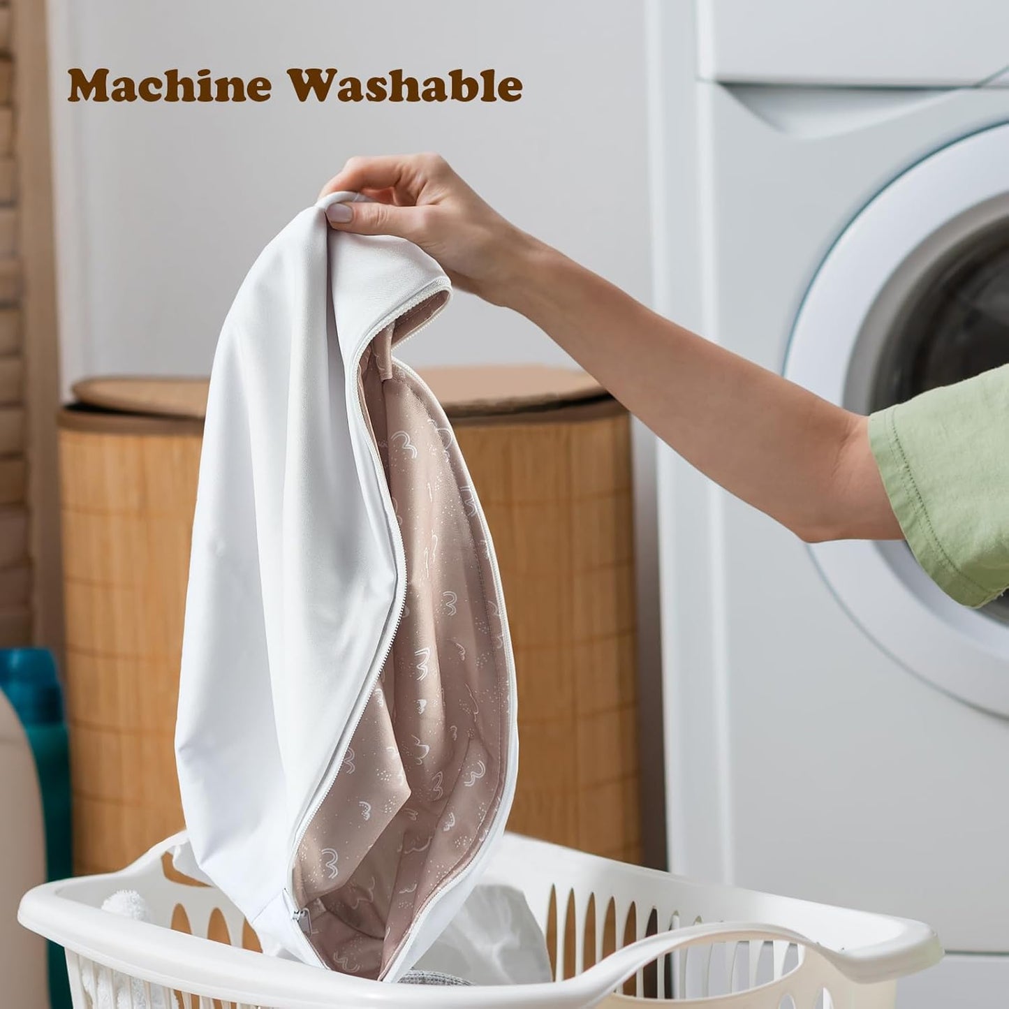 Mama Koala Waterproof Diaper Pods for Baby Items, Cloth Diapers, Swimsuits, Travel, Gym Clothes, Beach, Pump Parts, Toiletries, 2 Pack(DP-Pine Forest)