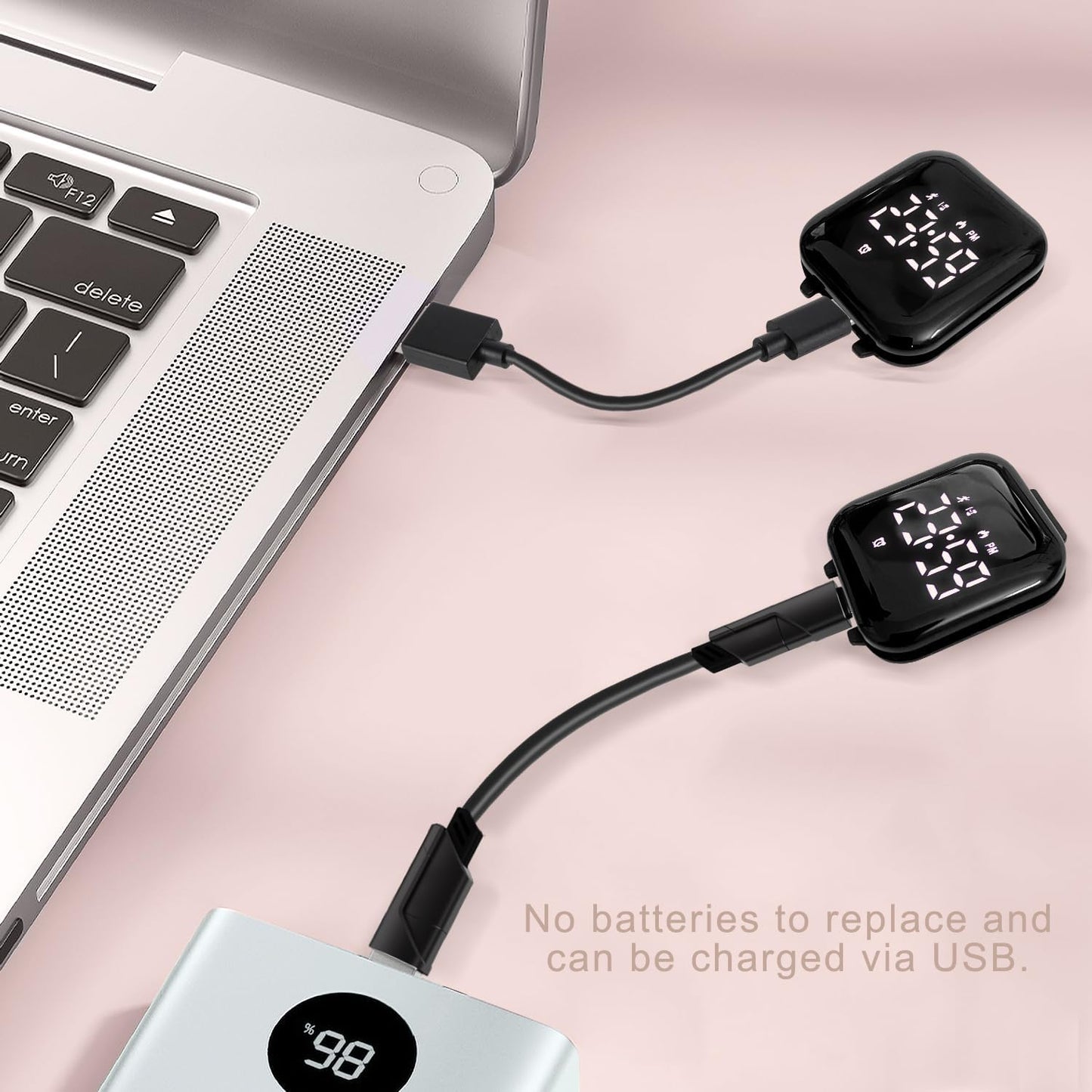 Kids Watches for Girls Boys Digital Sport Watch with Step Counter Pedometer Vibration Alarm Clock, No App Waterproof Fitness Tracker Kids Watch Boys Girls Teens Students Ages 5-16