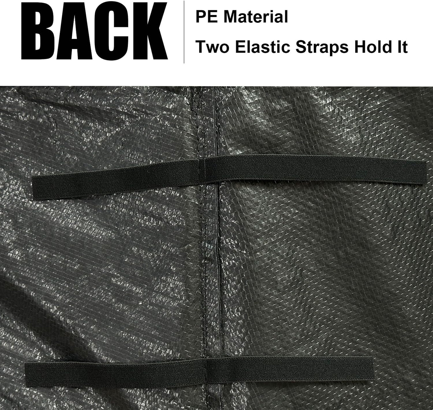 LANGXUN Universal Trampoline Repalcement Safety Pad, 8ft 10ft 12ft 14ft 15ft 16ft Waterproof Surround Spring Foam Cover for Round Frame