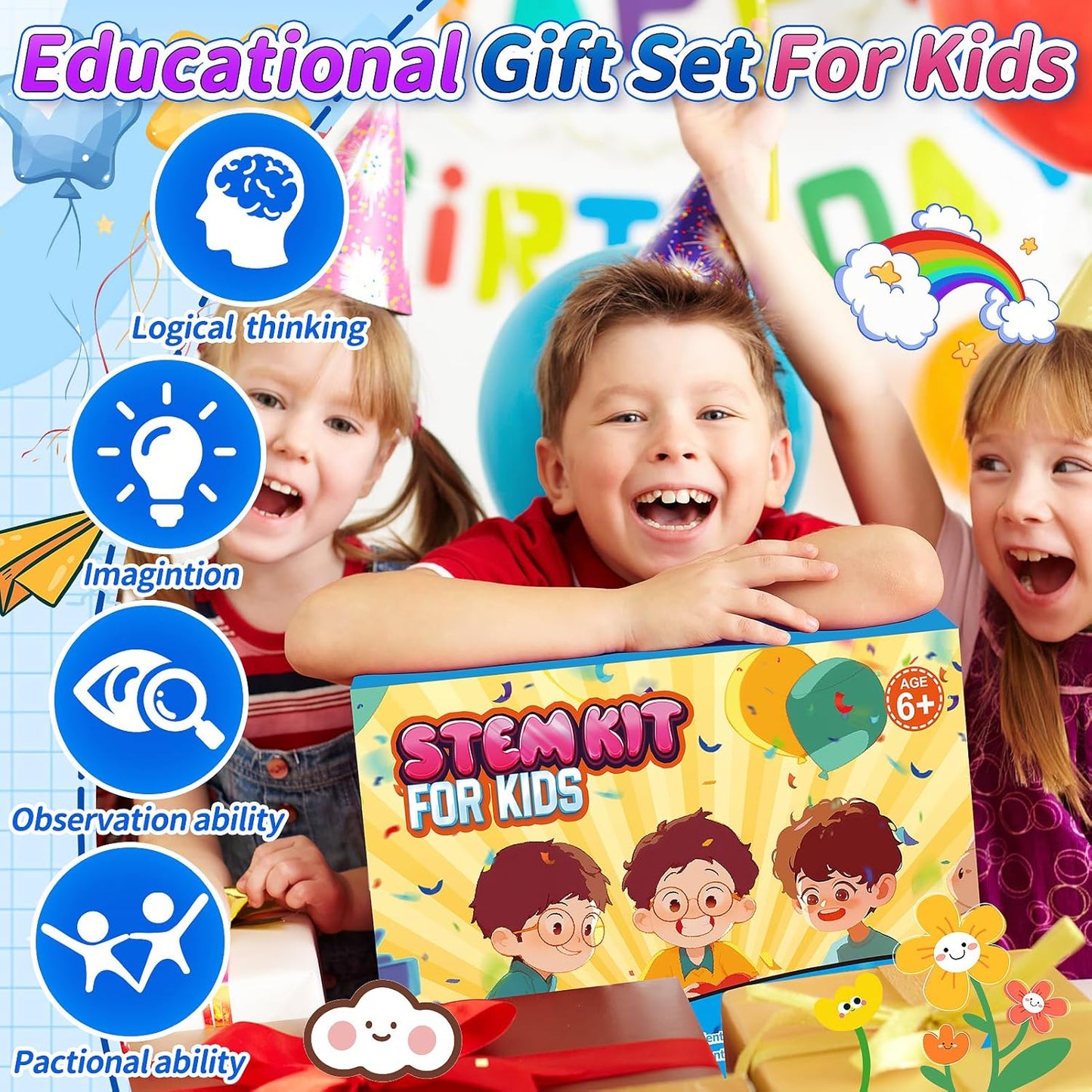 24 Pcs Party Favors for Kids Age 6-10, Treasure Box Toy Stem Kit Party Favors Science Kits for Boys girls STEM Toys for Kids Age 6 7 8 10 12 13 Classroom Giveaways, Carnival Prizes Toy, Birthday Treats, Party Supplies