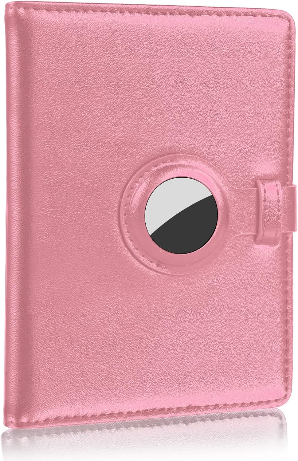 Passport Holder and Vaccine Card Holder Combo with Passport Cover Wallet Travel Passport Wallet Case for Men and Women(Pink)