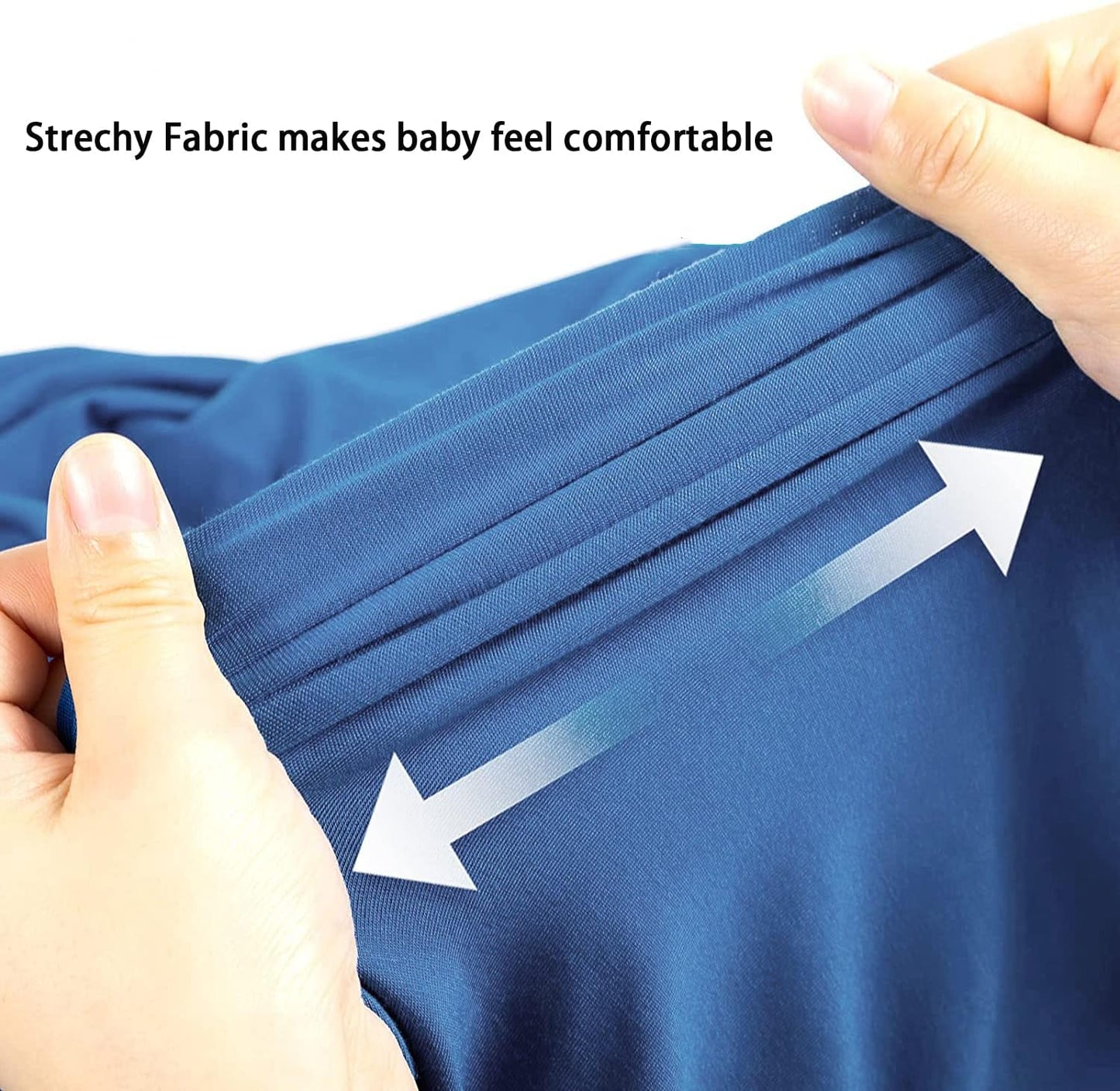 iEvolve Cotton Knitted Baby Swaddle Blanket with Hat Headband Set Newborn Swaddle Wrap Receiving Blankets for Baby Girl Boy 35" x 35"(Ginger)