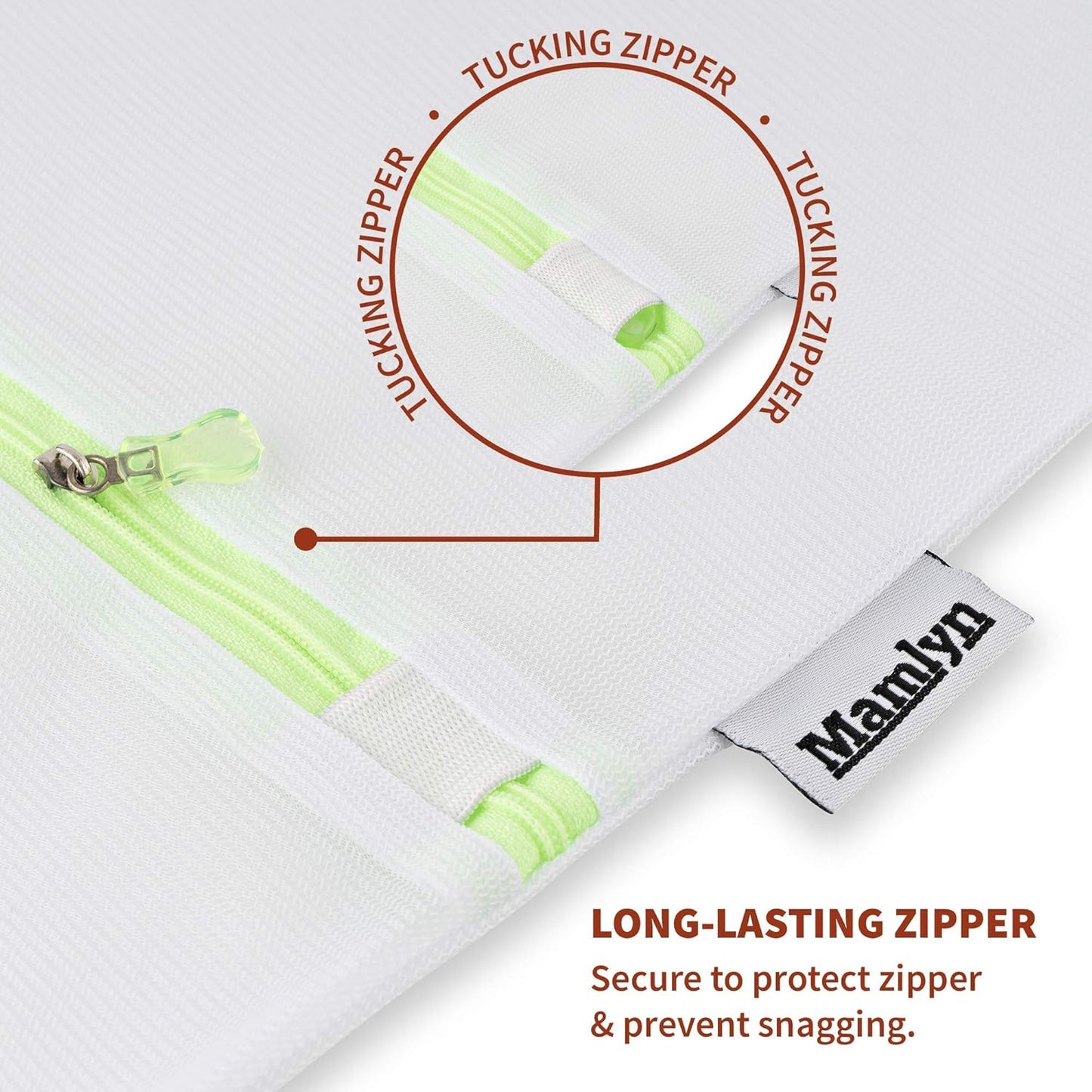 Mesh Laundry Bag for Delicates, Wash Bag for Underwear and Lingerie, Makeup Organizer Bag (1 Large)