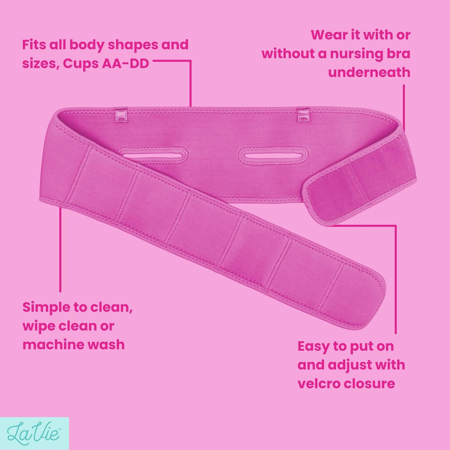 Pump Strap Hands-Free Pumping Bra, Breast Pump Bra for Breastfeeding Pumps for Women, Hands Free Pumping Bustier