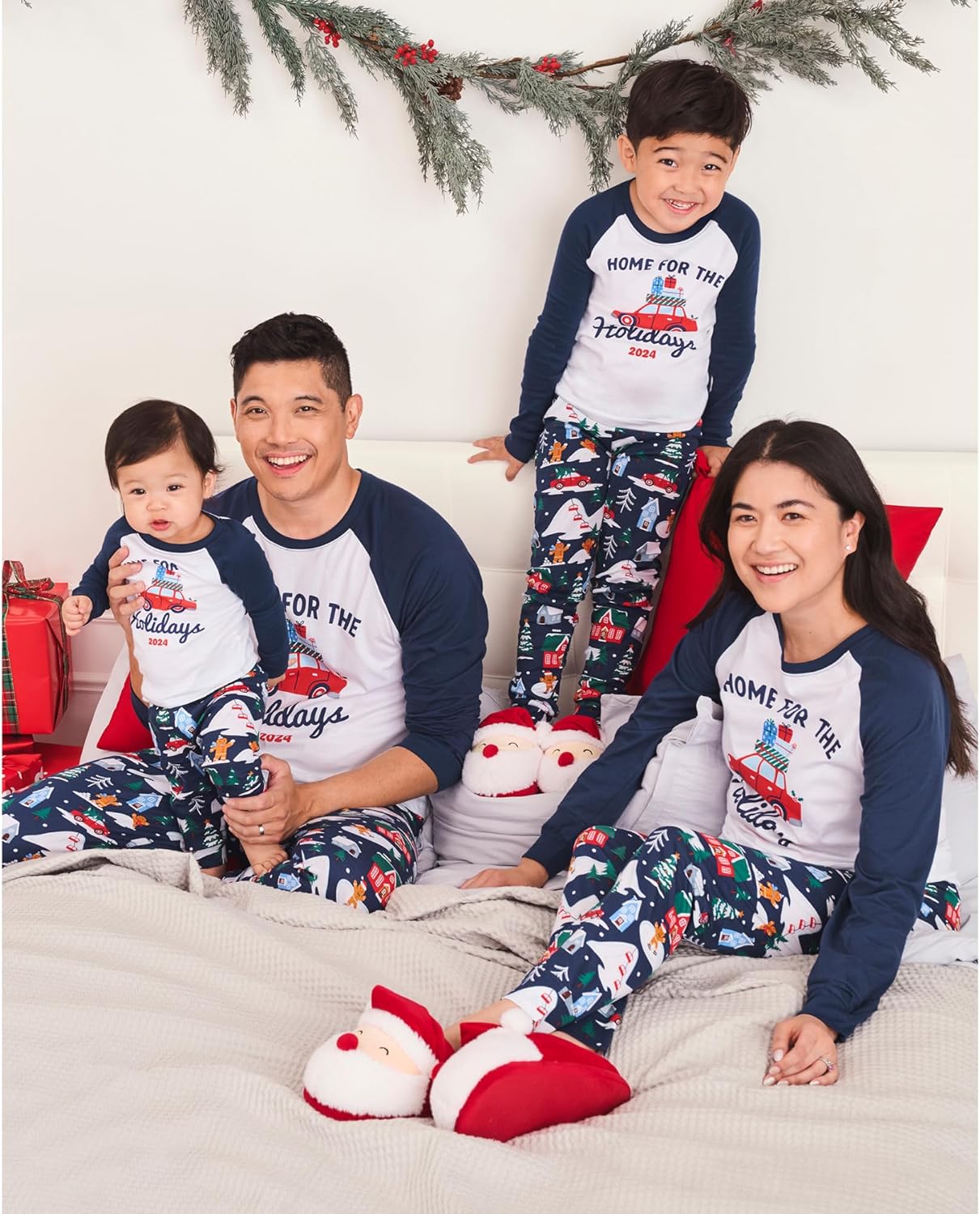 The Children’s Place Family Matching, Christmas and Holiday Pajama Sets, Cotton