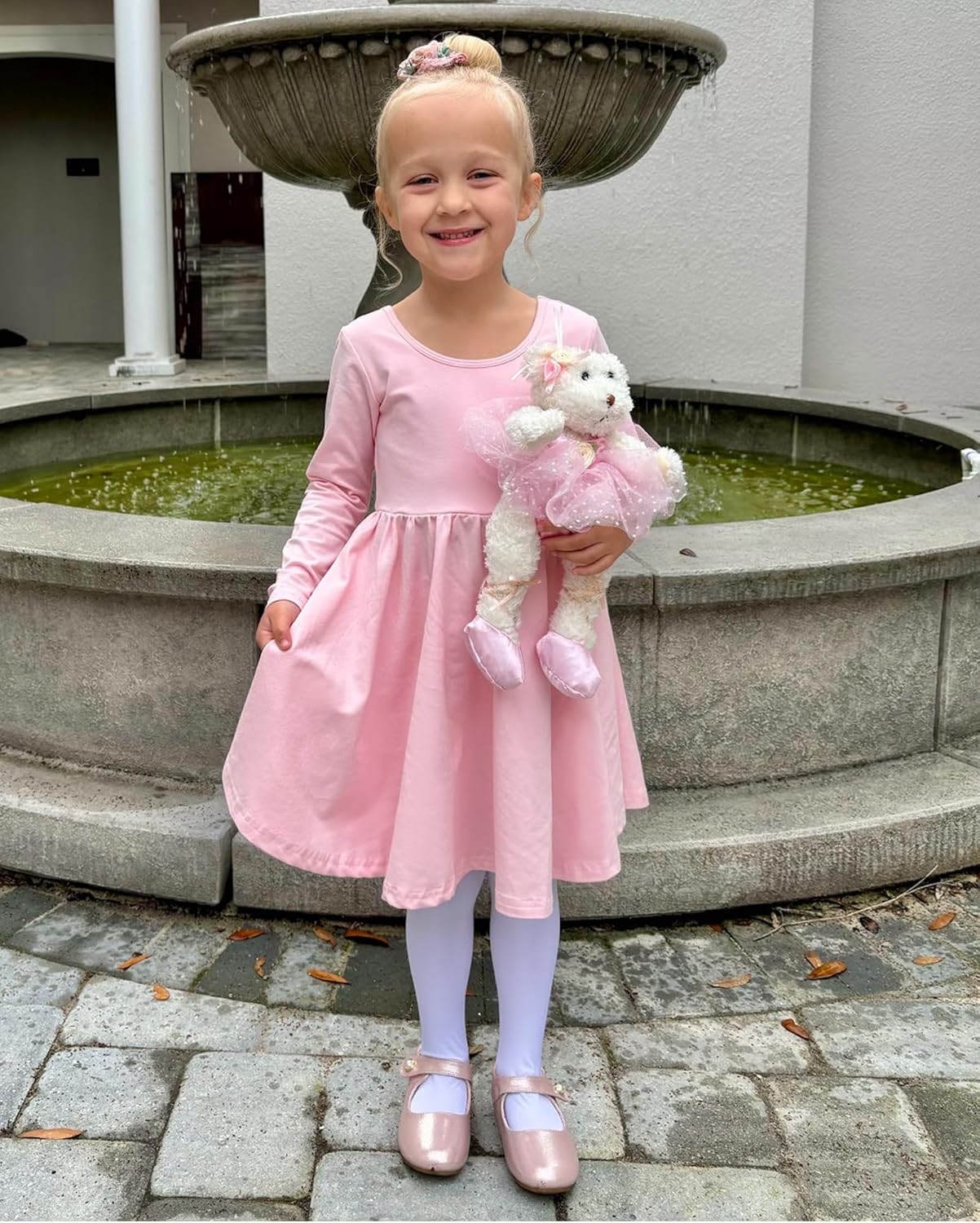 Stelle Girls' Ultra Soft Pro Dance Tight/Ballet Footed Tight (Toddler/Little Kid/Big Kid)