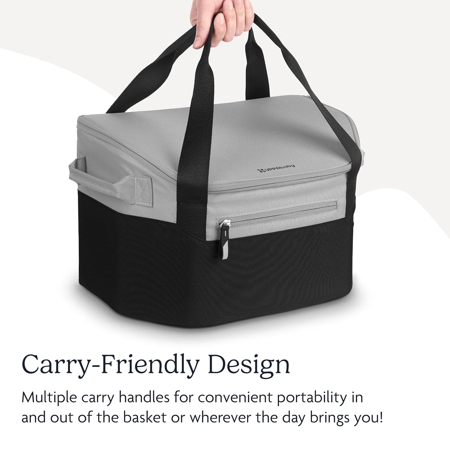 UPPAbaby Bevvy Cooler/Insulated + Leakproof/Portable Handles/Fits in Vista, Cruz, Ridge Stroller Baskets