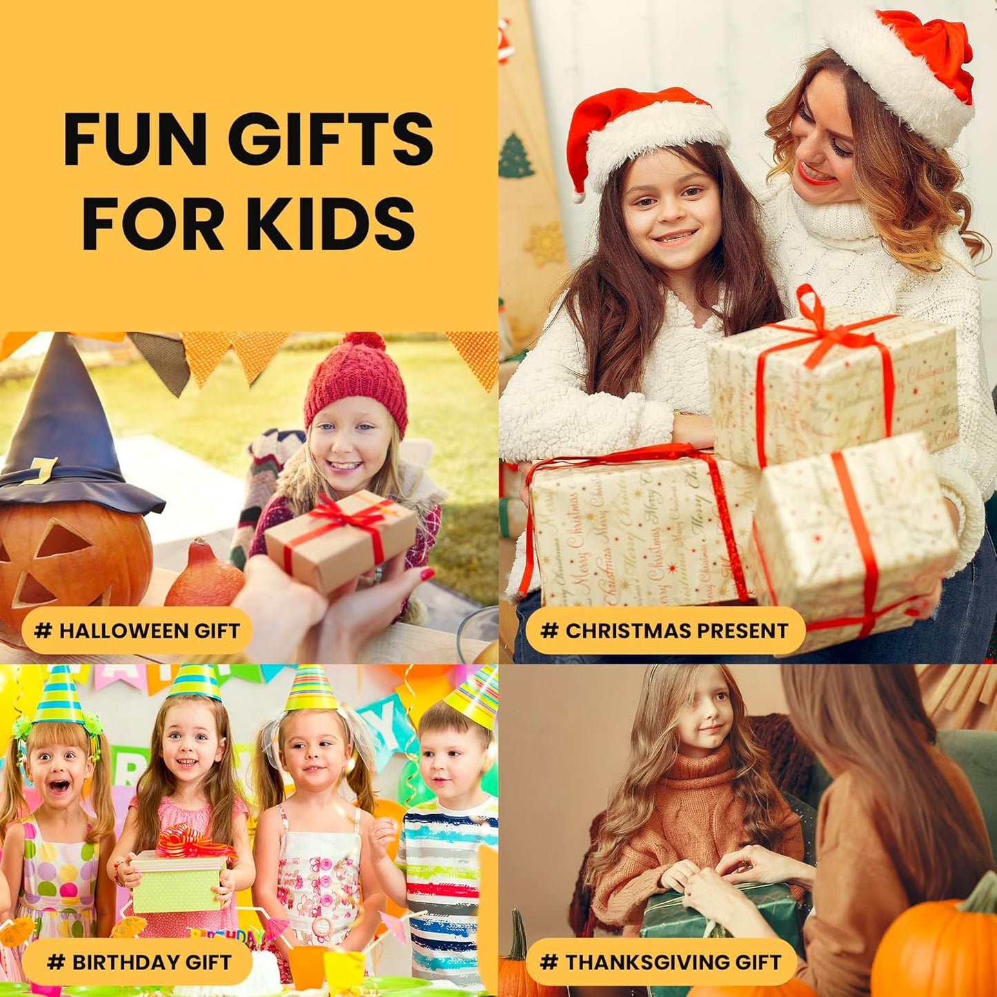 YLL Mini Karaoke Machine for Kids Adults: Portable Loud Speaker with 4 Wireless Microphones -Most Popular Birthday Party Gifts for Girls Boys 3, 4, 5, 6, 7, 8, 9, 10+ Year Old Toys (Pink-4 Mics)