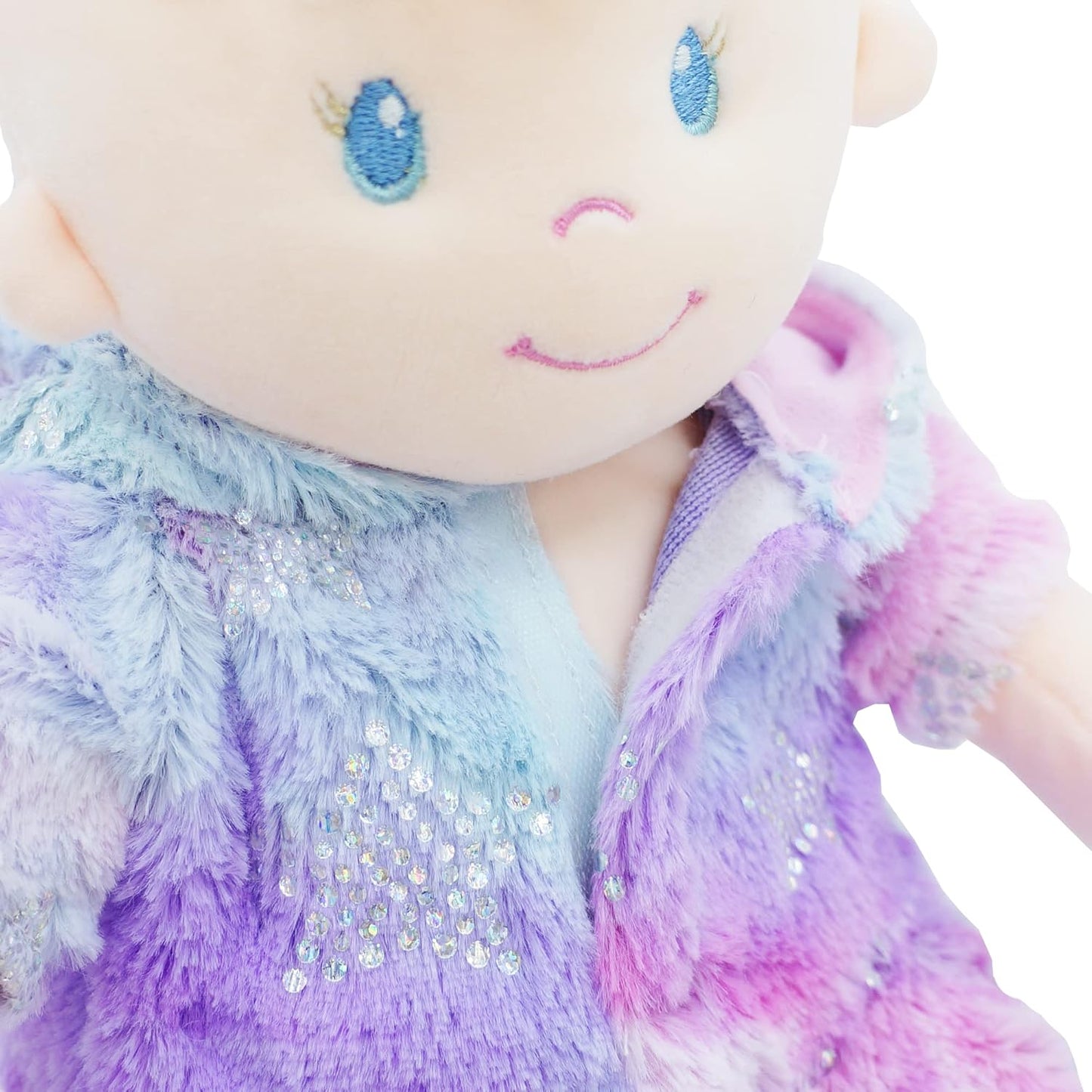 June Garden 12" Sweet Dolly Mystical Unicorn - Stuffed Ultra Soft Baby Doll for Birth and Up - Unicorn Outfit