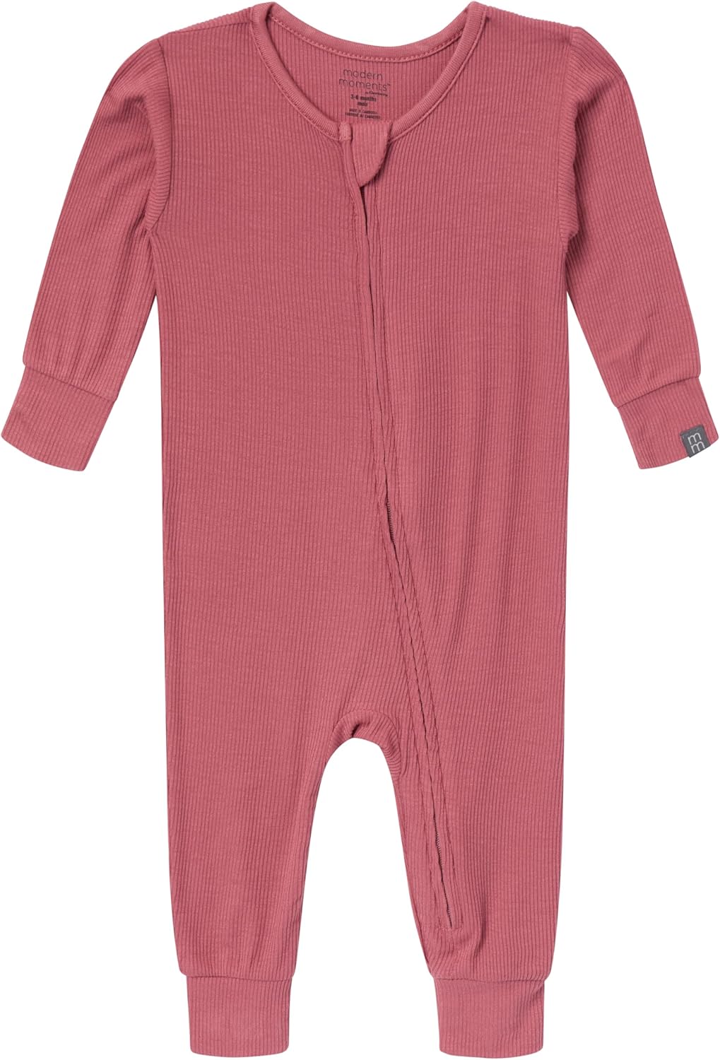 Modern Moments by Gerber Unisex Baby Viscose 2-Pack Footless Tight Fitting Pajamas