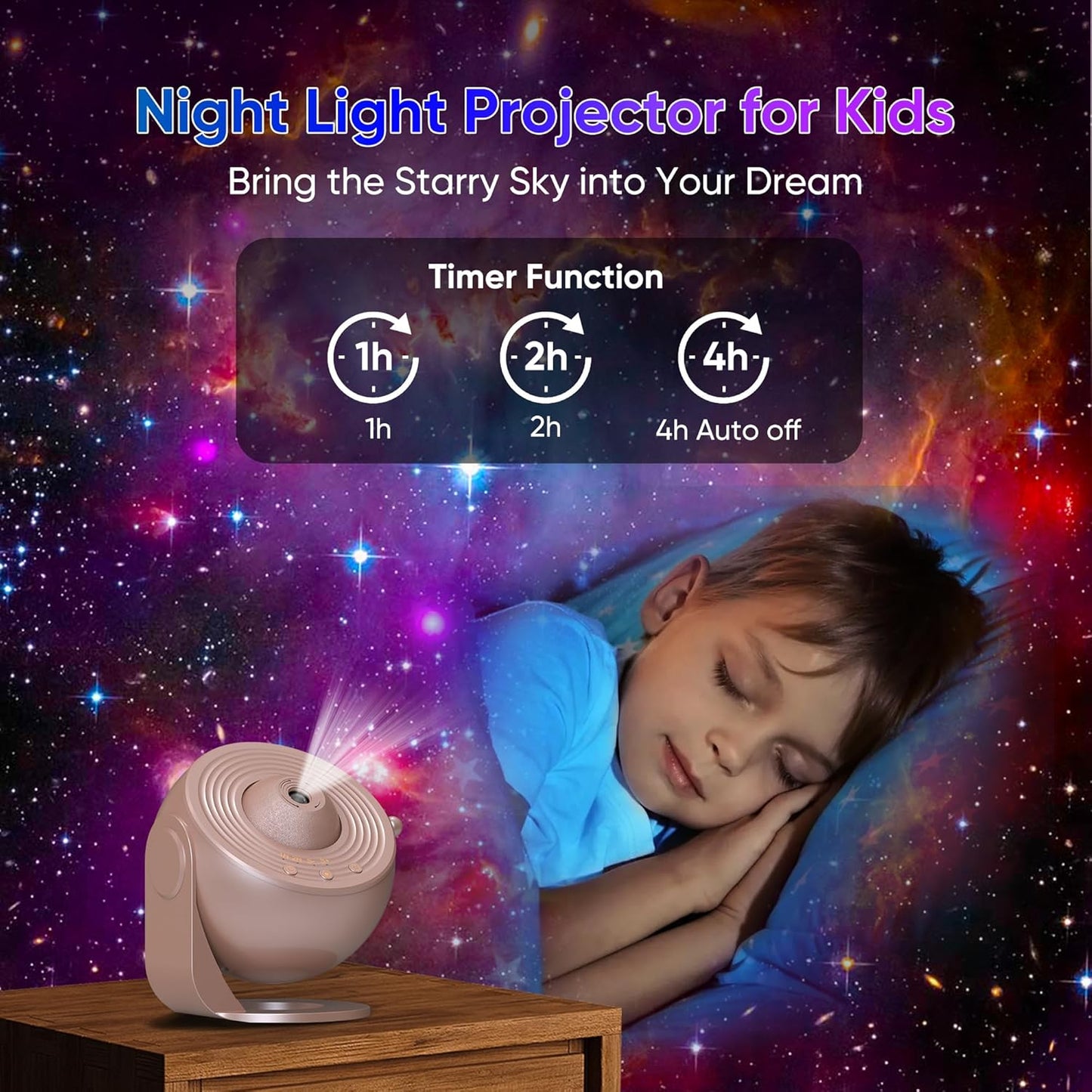 Galaxy Projector for Bedroom,13 in 1 Star Projector with Timer and 3 Button Control 360° Rotating Planetarium Ceiling Night Light Projector for Kids,Adult,Gifts,Ceiling,Bedroom Room Decor