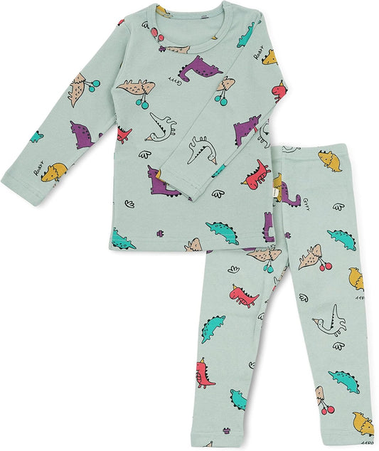AVAUMA Baby Boys Girls Pajama Set 6M-8T Kids Cute Toddler Snug fit Pjs Cotton Sleepwear