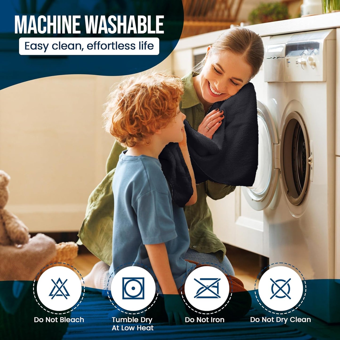 Utopia Bedding Waterproof Mattress Protector Twin XL Size, Premium Terry Mattress Cover 200 GSM, Breathable, Fitted Style with Stretchable Pockets (Black)