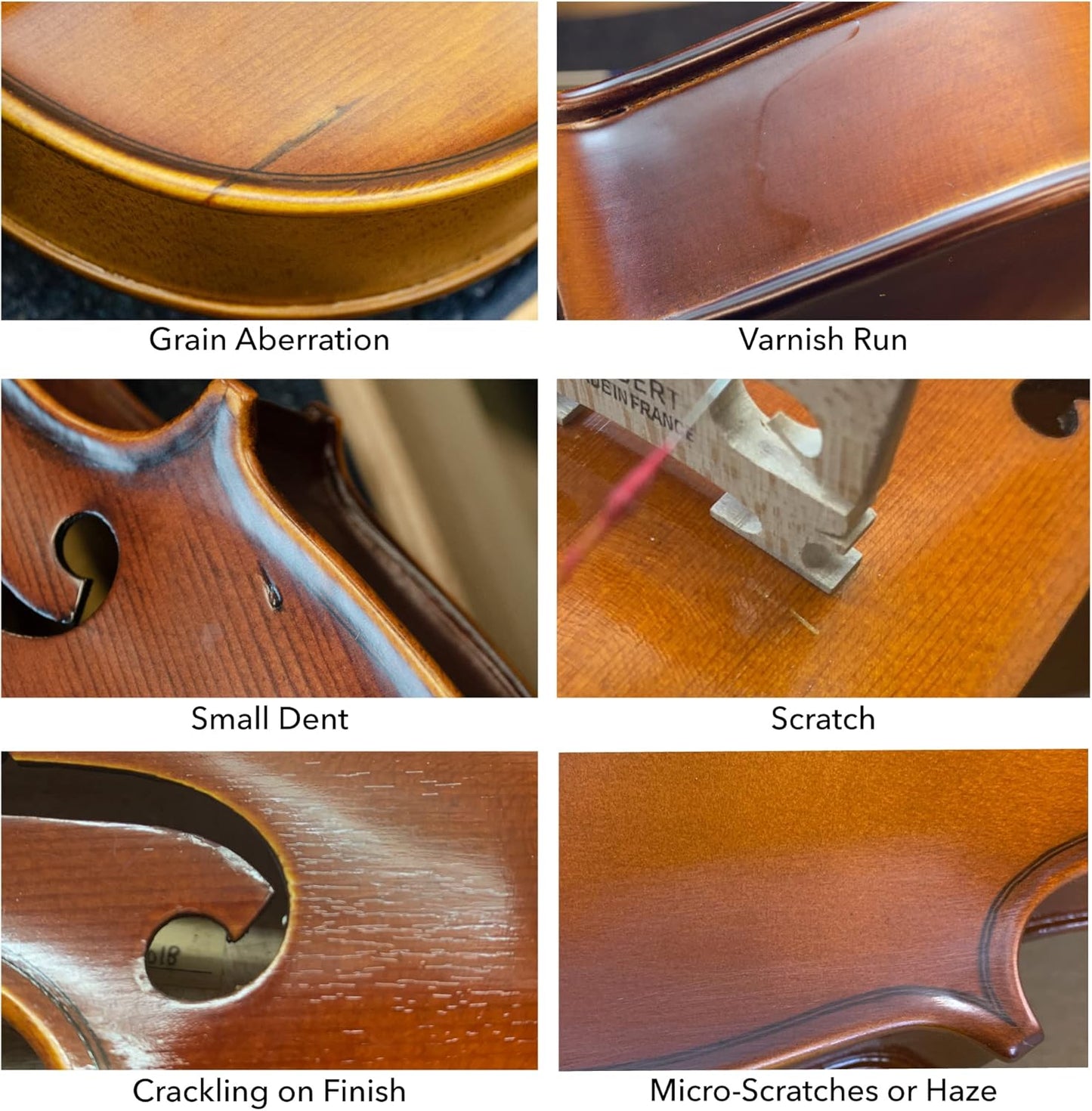 Bunnel Premier Violin Clearance Outfit 3/4 Size - Carrying Case and Accessories Included - Solid Maple Wood and Ebony Fittings By Kennedy Violins