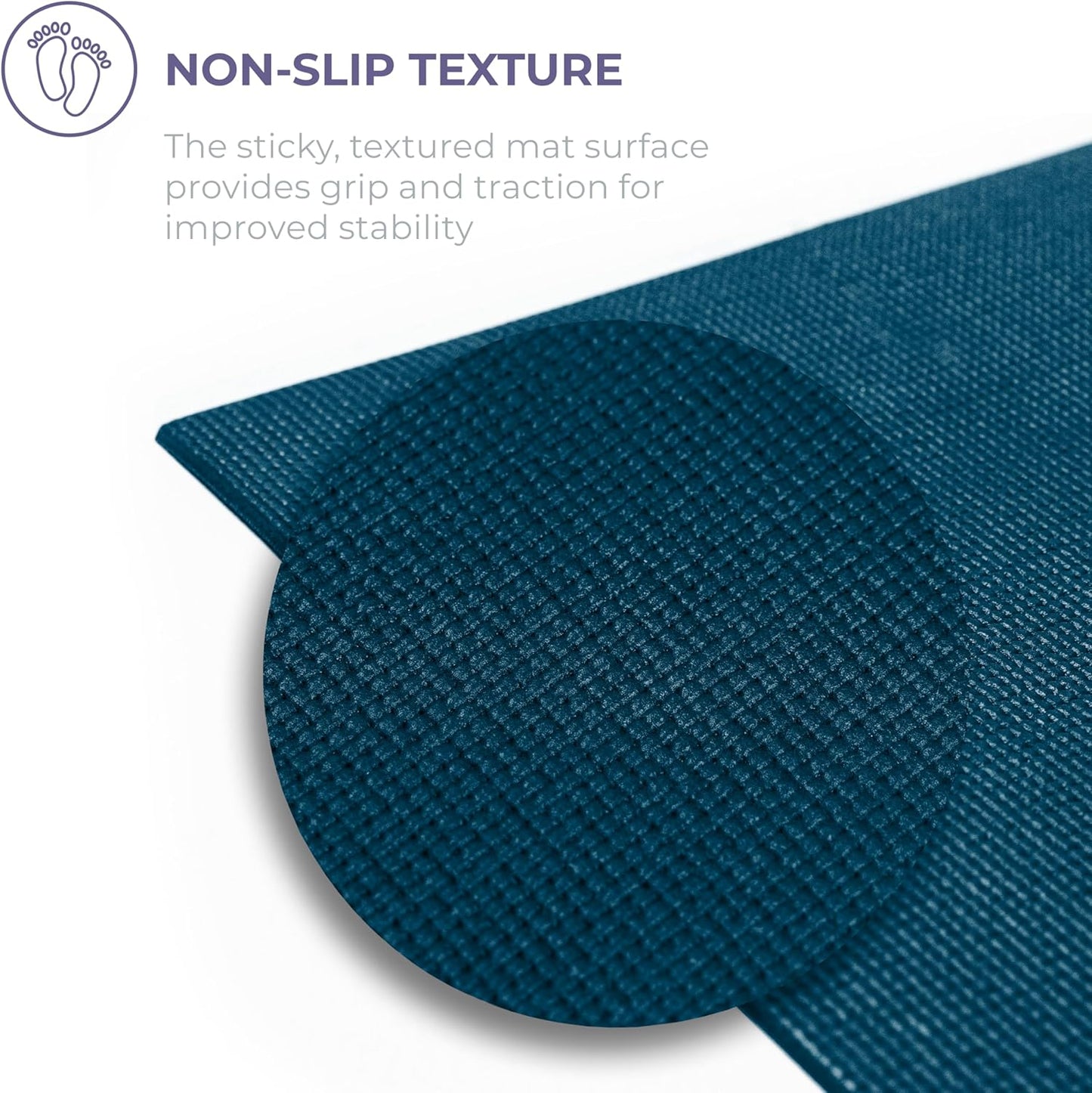 Sunshine Yoga Voyage Yoga Mat, 10 Pack, 72" x 24" Professional Studio and Gym Bulk Yoga Mats, 5mm Thick, Durable, Anti-Tear, Non Slip Fitness and Exercise Mats