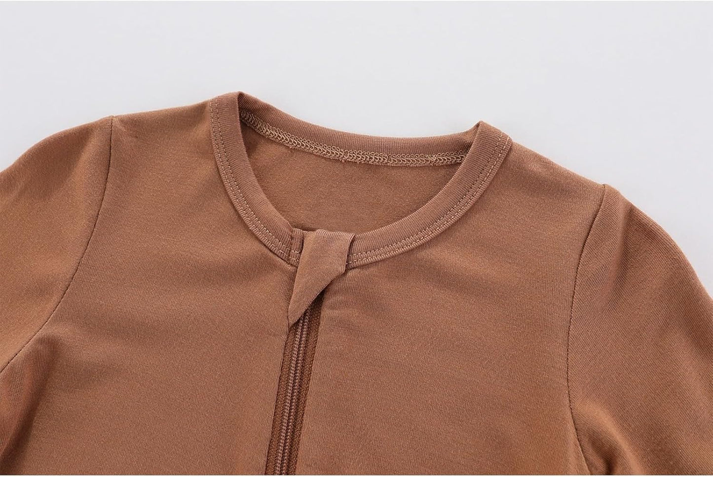 Unisex Rayon Made from Bamboo Zipper Baby Boy Girl Rompers 2 Pcak Long Sleeve Infants Jumpsuits New Born Clothes