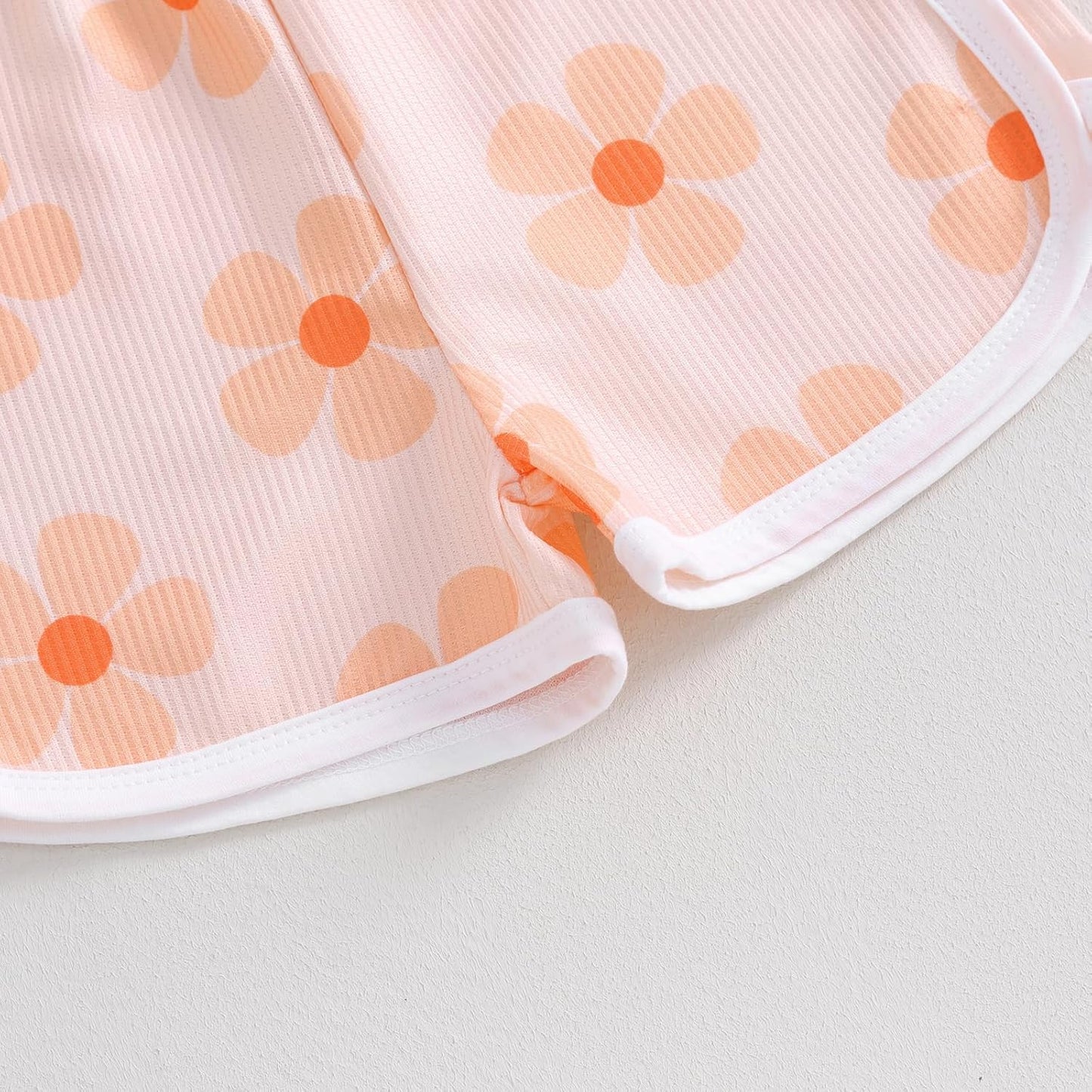 WZTYYDS Toddler Baby Girl Summer Clothes Floral Romper Tie-Up Strap Halter Jumpsuit Infant Summer Sling Playsuit 6M-3T