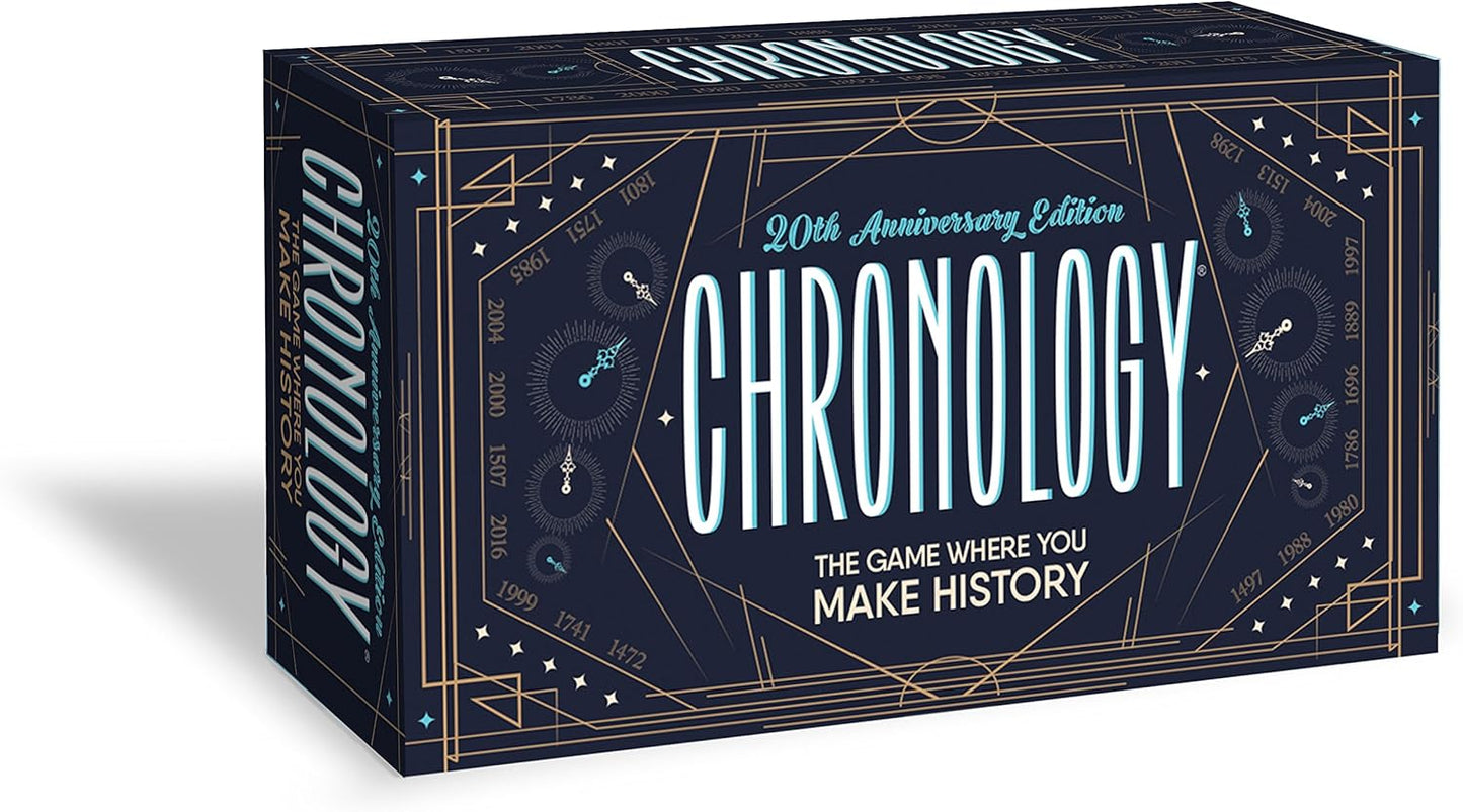 Buffalo Games CHRONOLOGY - The Game Where You Make History - 20th Anniversary Edition