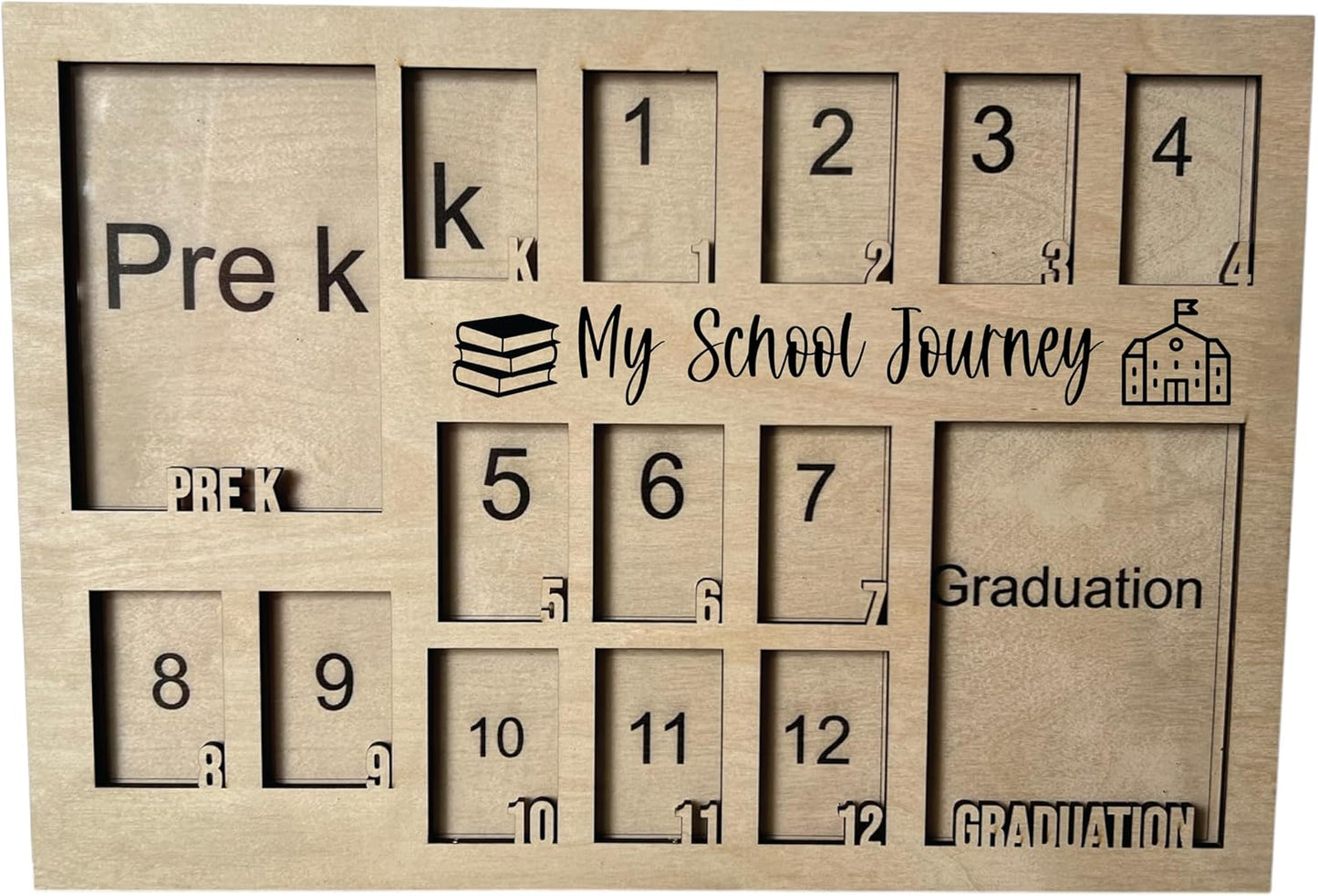 Graduation Picture Frame, Pre k picture frame, Kids photo, Kindergarten Frame, Kids School Frame, School Picture (School Journey Pre-k)