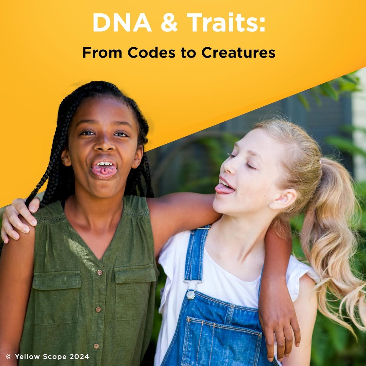 Genetics Science Kit - STEM DNA & Traits Kit for Kids Ages 8-12 - Hands-On Biology Experiments & Learning Activities
