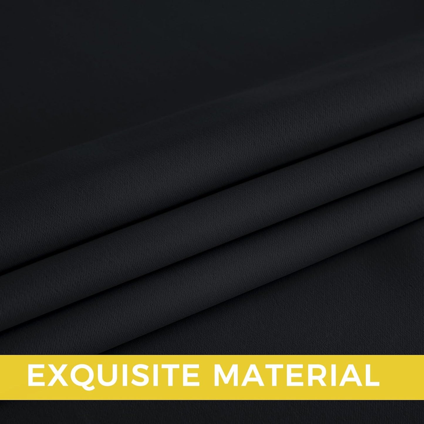 NICETOWN 108 inch Curtains Blackout Thermal Grommet Curtains, Sound Reducing Shades for Living Room, Bedroom, Boys Room, Closet, Patio - Lightweight, 2 Panels, W52 x L108