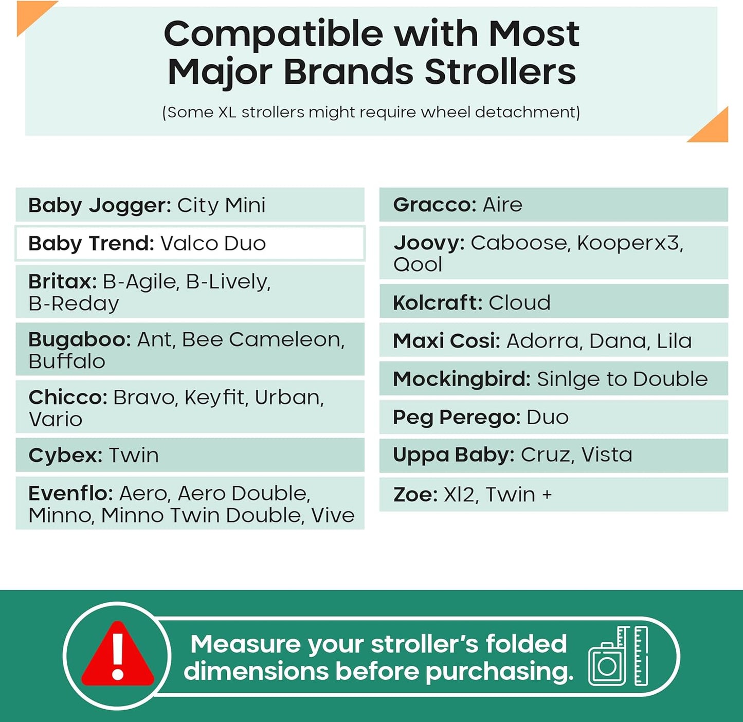 reperkid Medium Stroller Bag for Airplane Travel, Black & Red, 42" H x26 W x13 D, Fits Most Single Strollers Incl. Jogging & Standard Models – Premium Waterproof Cover, Adjustable Shoulder Straps