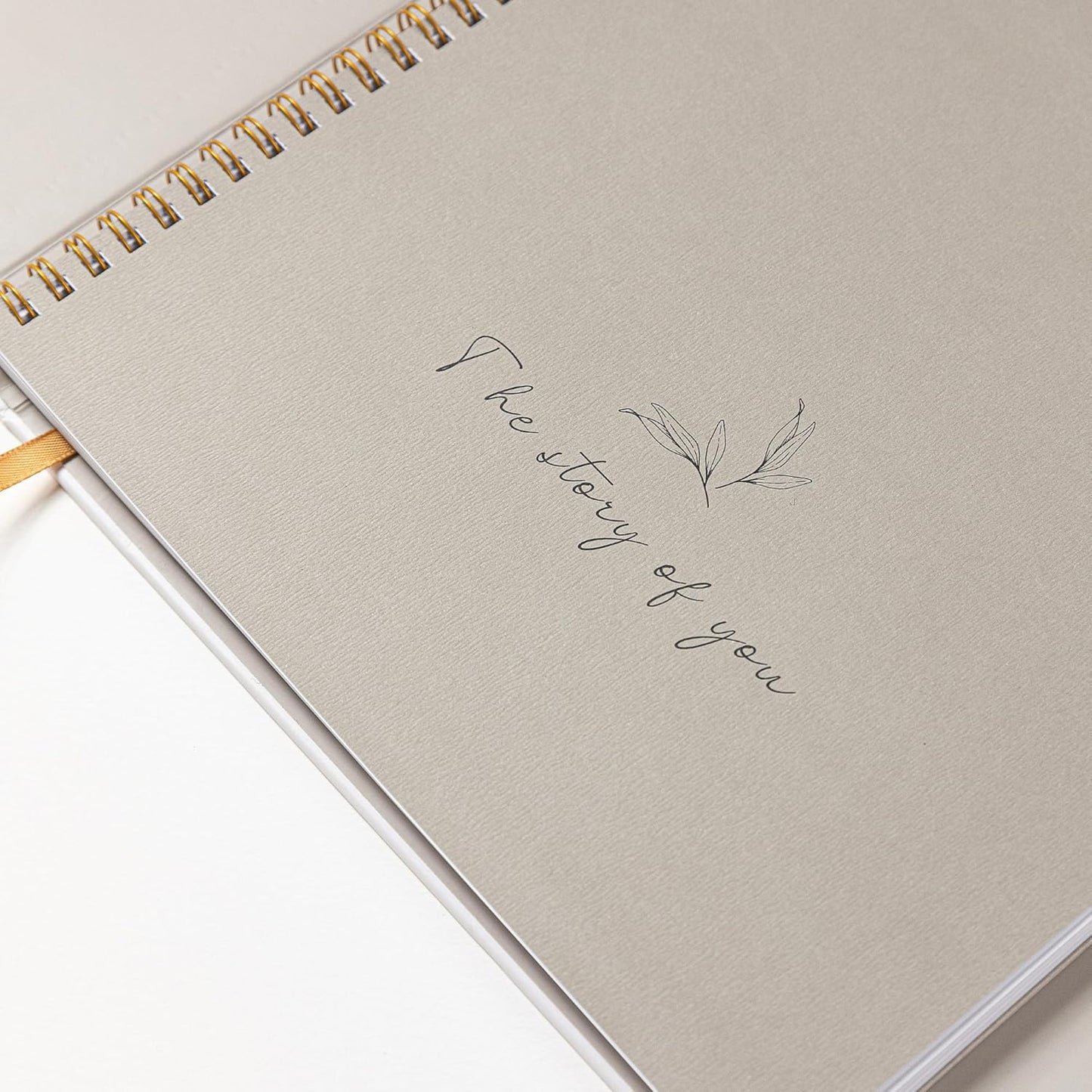 Joss & Lac Gender Neutral | Minimalist Keepsake Memory Book Photo Album for Baby Boy or Girl First 5 Years – A Milestone Book to Record Every Event from Birth to Age 5 (Off White)