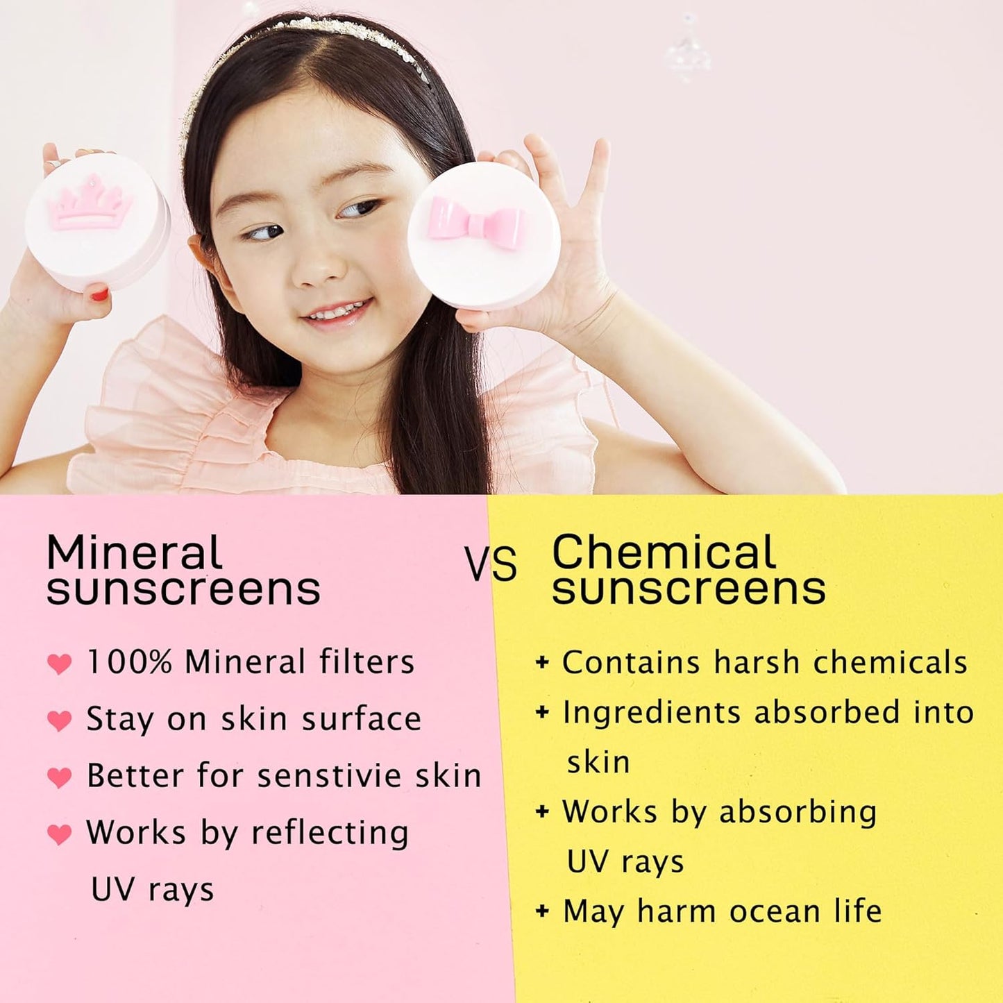 Peachand Baby Kids Mineral Sun Cushion SPF50+ PA++++ (Angel's Wings)
