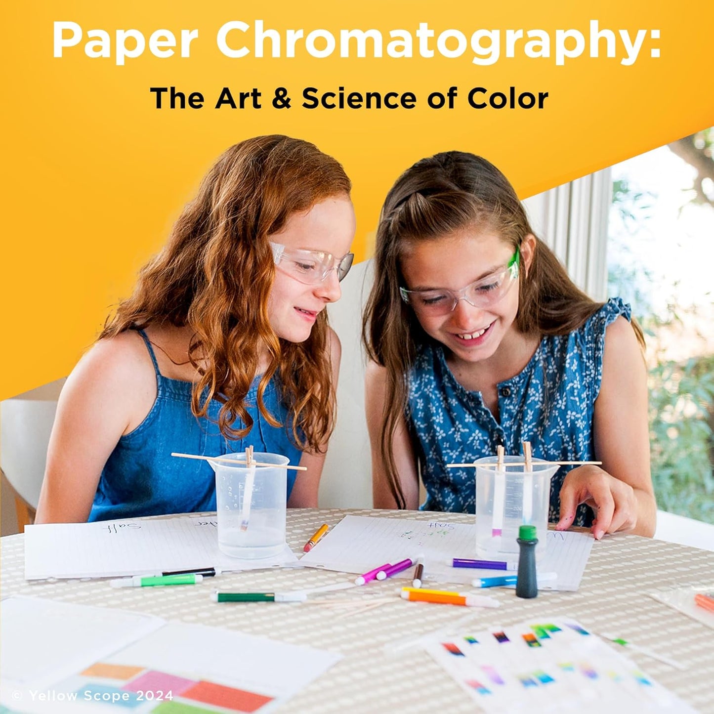 Paper Chromatopgraphy Science Kit for Kids, Toddler Activities, Preschool Learning Activities, STEM Kits for Girls and Boys, Educational & Fun for Ages 8 to 12